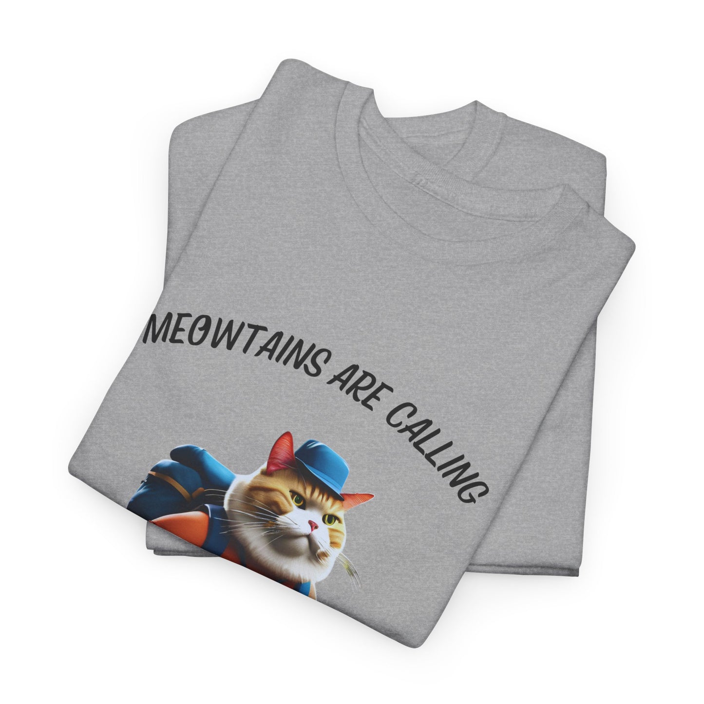 Hiking Cat Mewtains Are Calling - Flashlander Sport Shirt