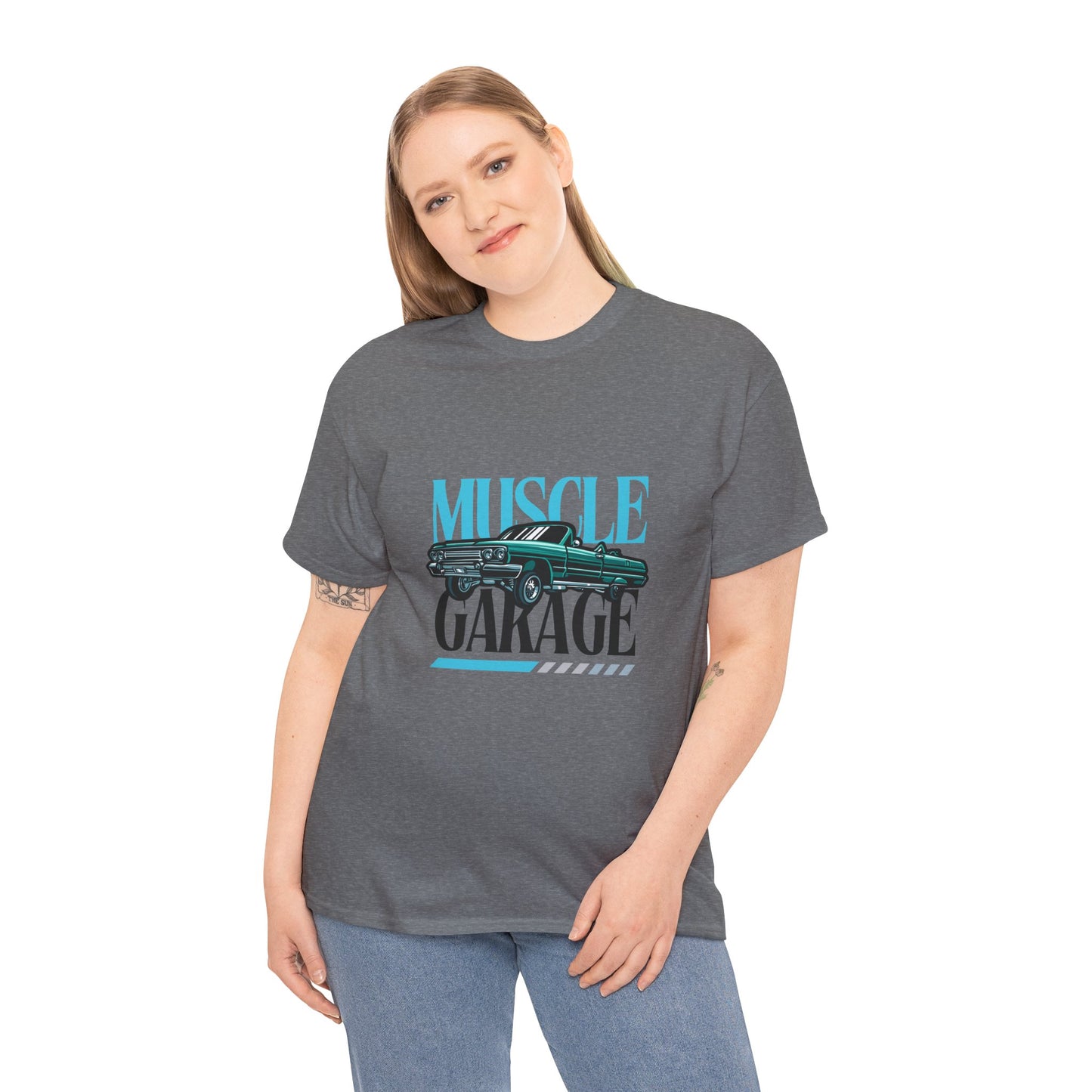 Vintage Car Muscle Garage - Flashlander Gym Shirt