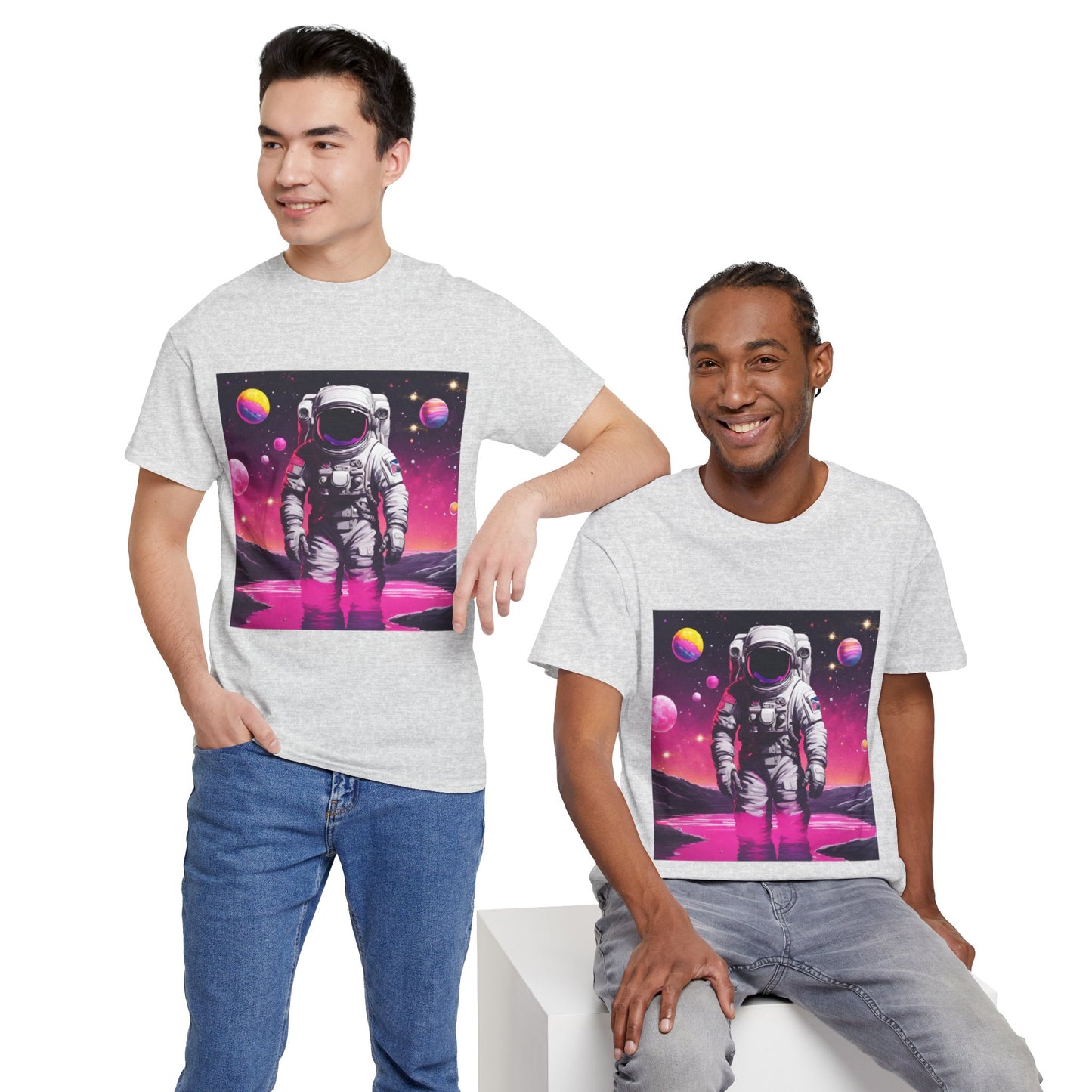 Astronaut Exploring New Worlds Flashlander Gym Shirt