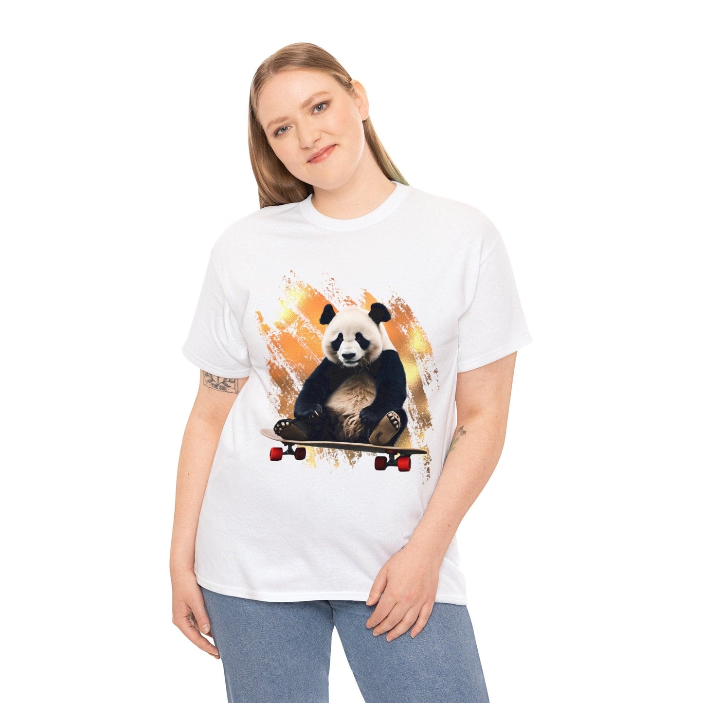 Camiseta Skater Panda Flashlander