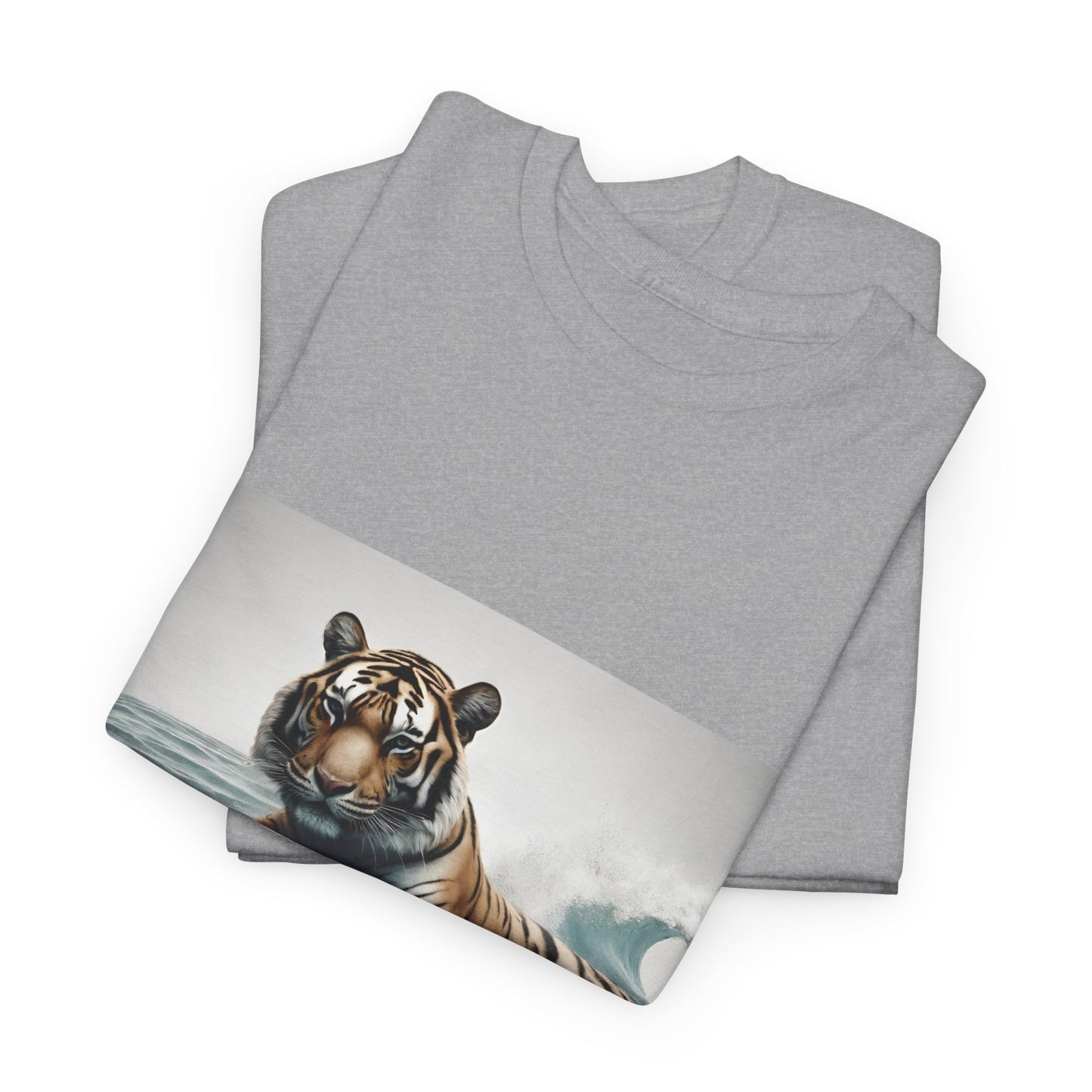 Tiger Surfing Vintage Flashlander Gym Shirt