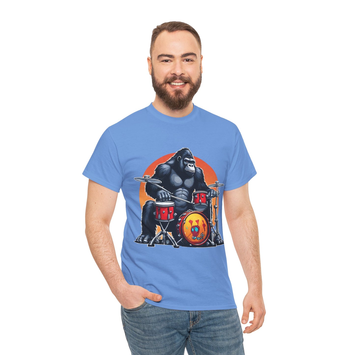 Muscle Gorilla Drummer Flashlander Gym Shirt