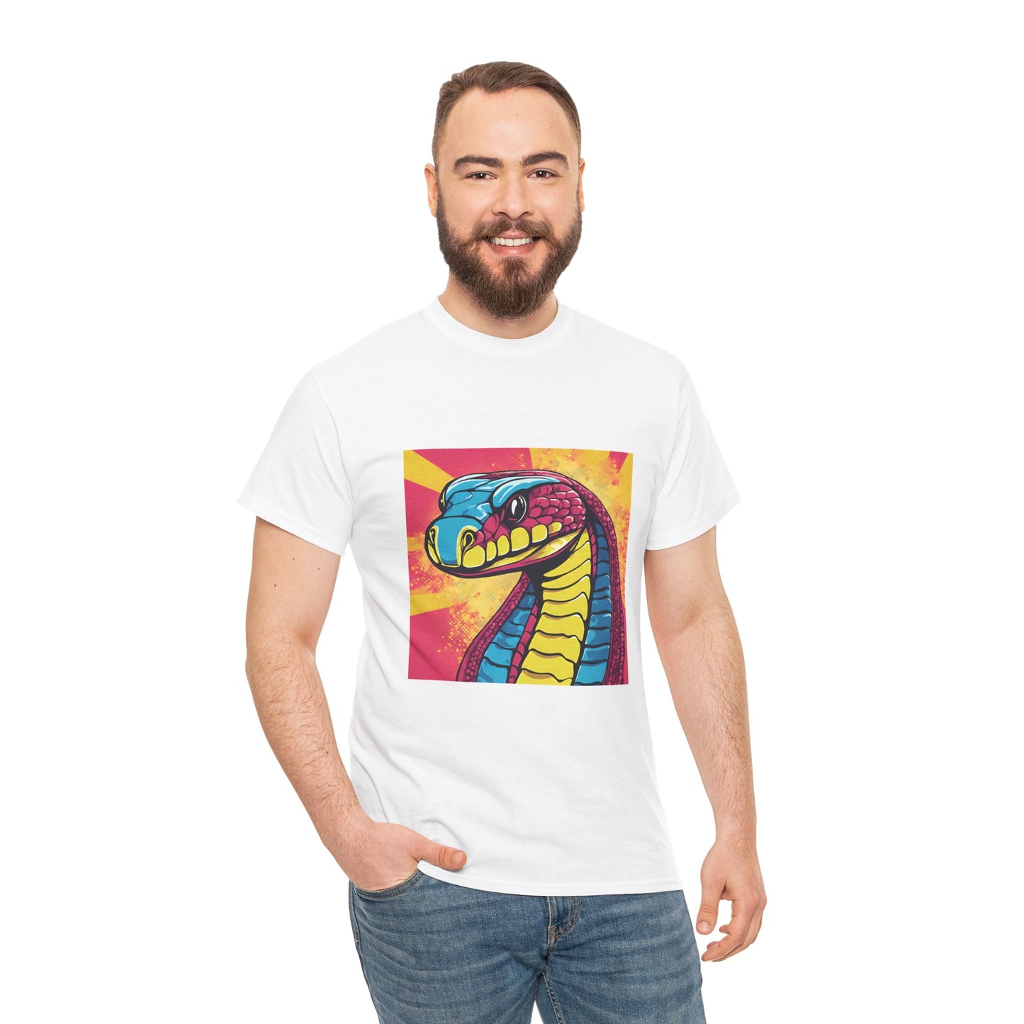 Cobra Snake Pop Art - Flashlander Gym Shirt