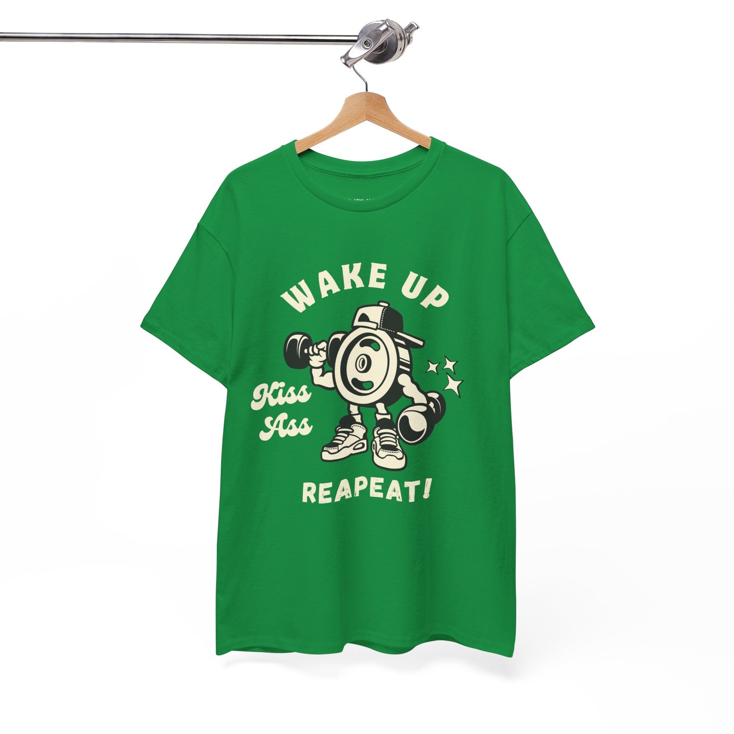 Wake Up Kiss Ass Reapeat - Flashlander Gym Shirt