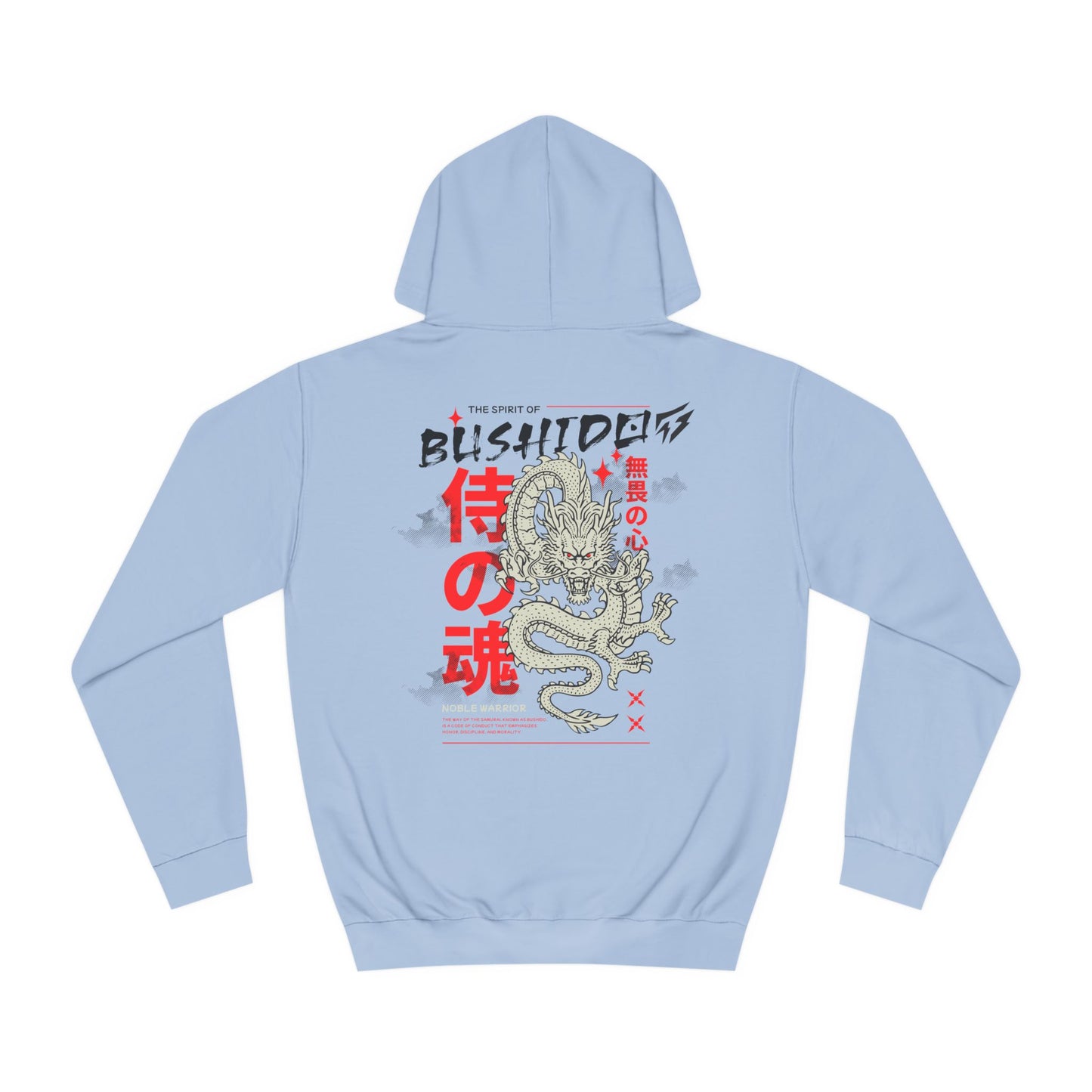 Japanese Dragon Bushido - Flashlander Unisex Hoodie Personalized Hoodie Charcoal Grey