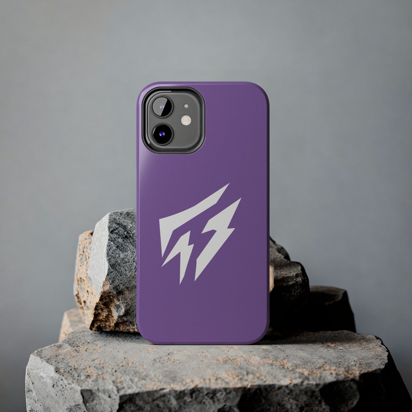 Flashlander Thunders Tough Phone Cases for all Iphone and Samsung Galaxy Light Purple