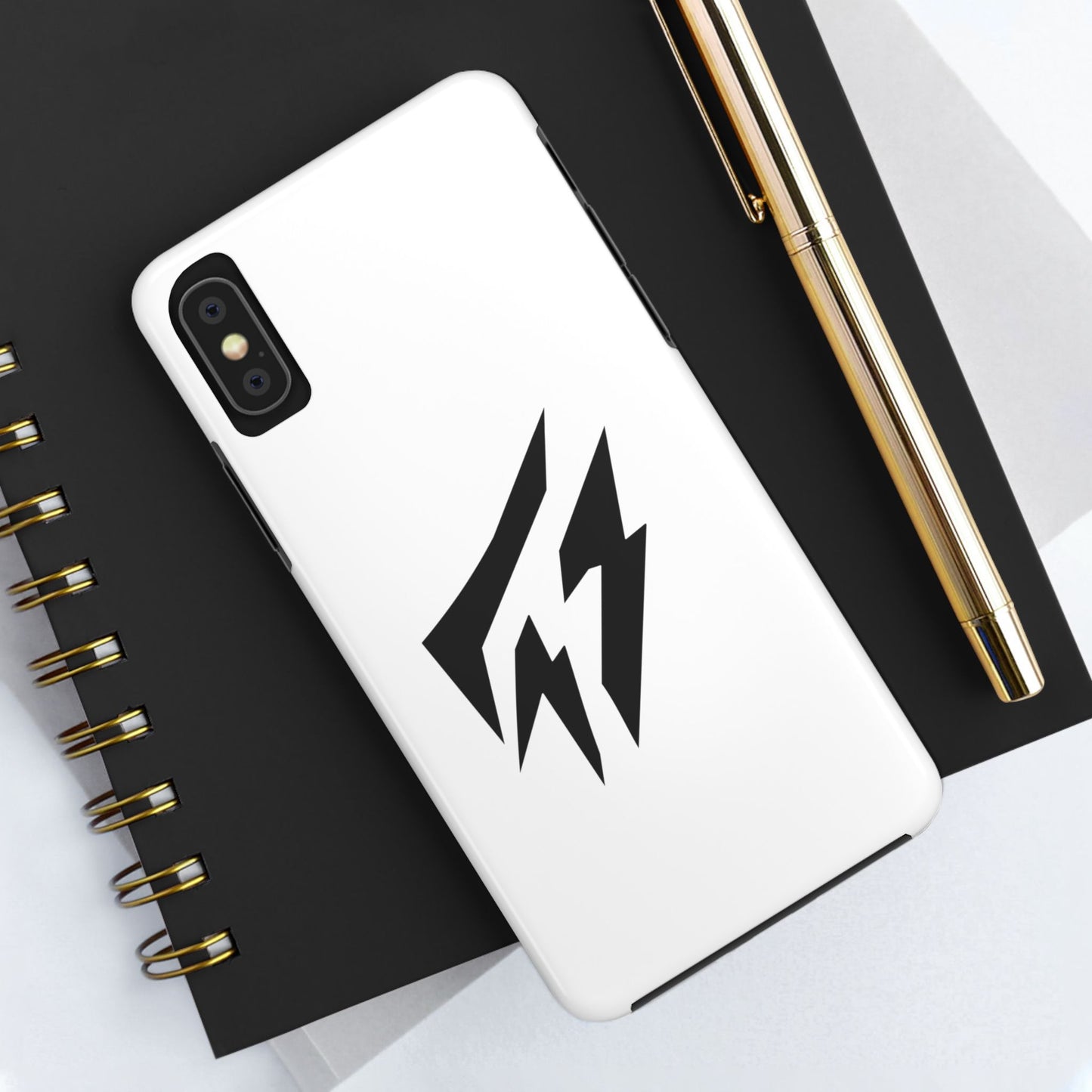 Flashlander Thunders Tough Phone Cases for all Iphone and Samsung Galaxy White