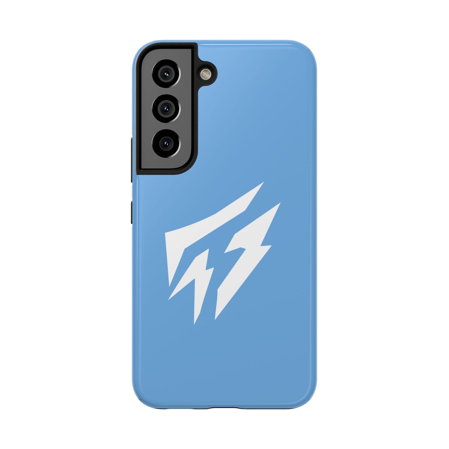 Flashlander Thunders Tough Phone Cases for all Iphone and Samsung Galaxy Light Blue