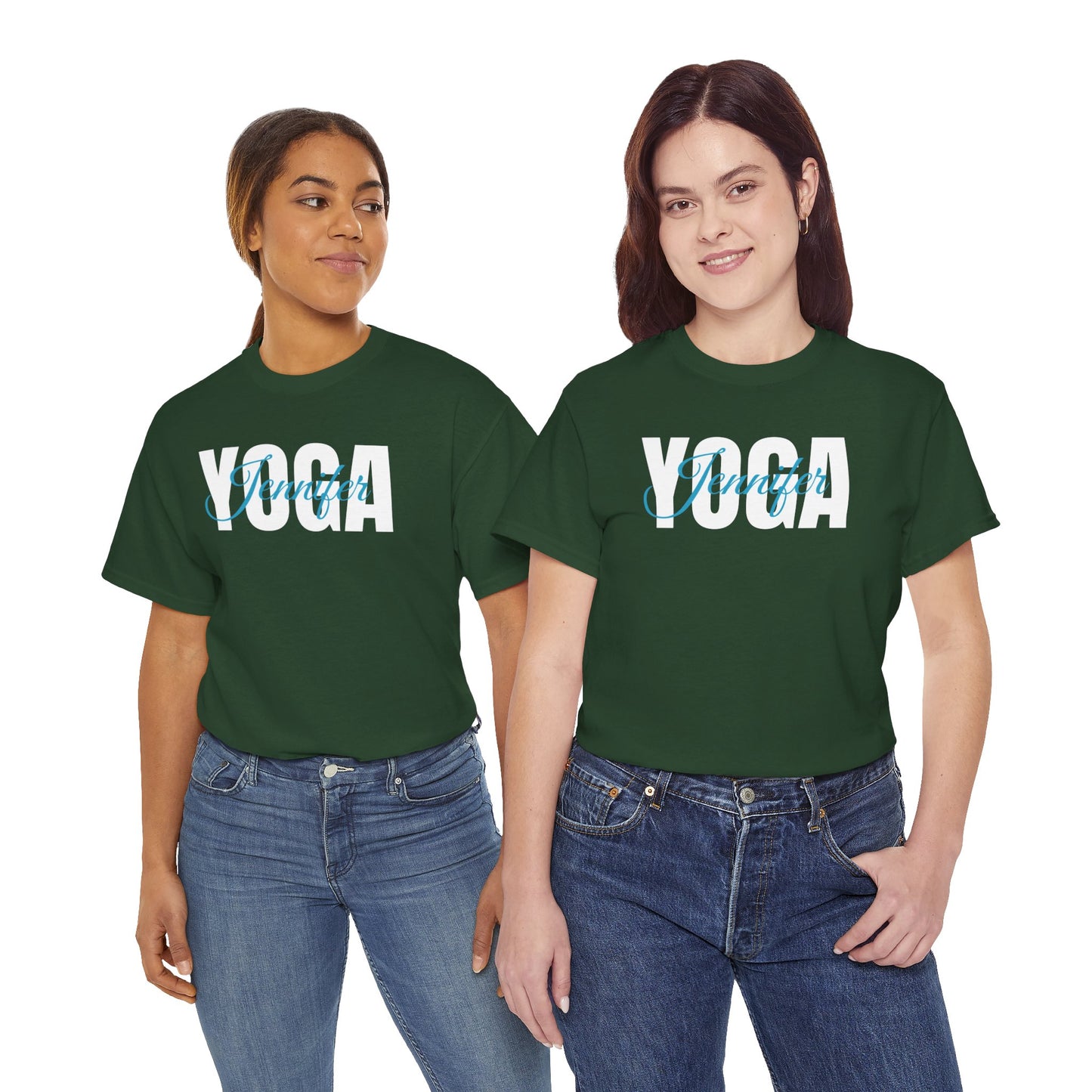 Personalized Yoga Shirt with Custom Name - Flashlander Gym Tee