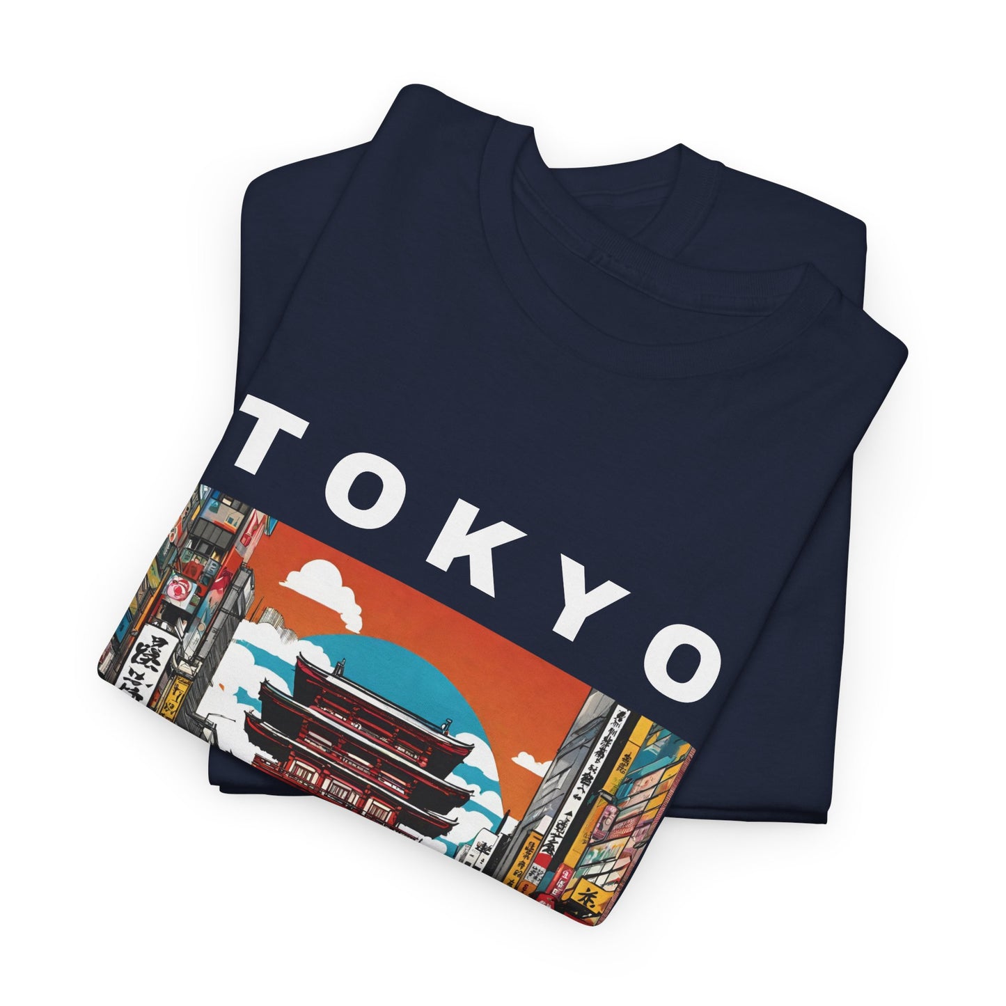 Tokyo Vintage Street Art Pop - Flashlander Gym Shirt