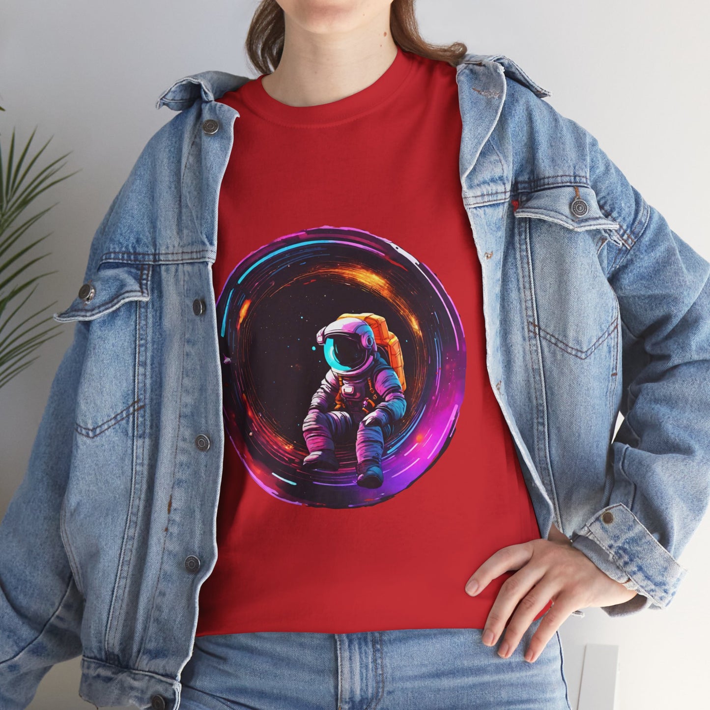 Astronaut's Black Hole Flashlander Gym Shirt