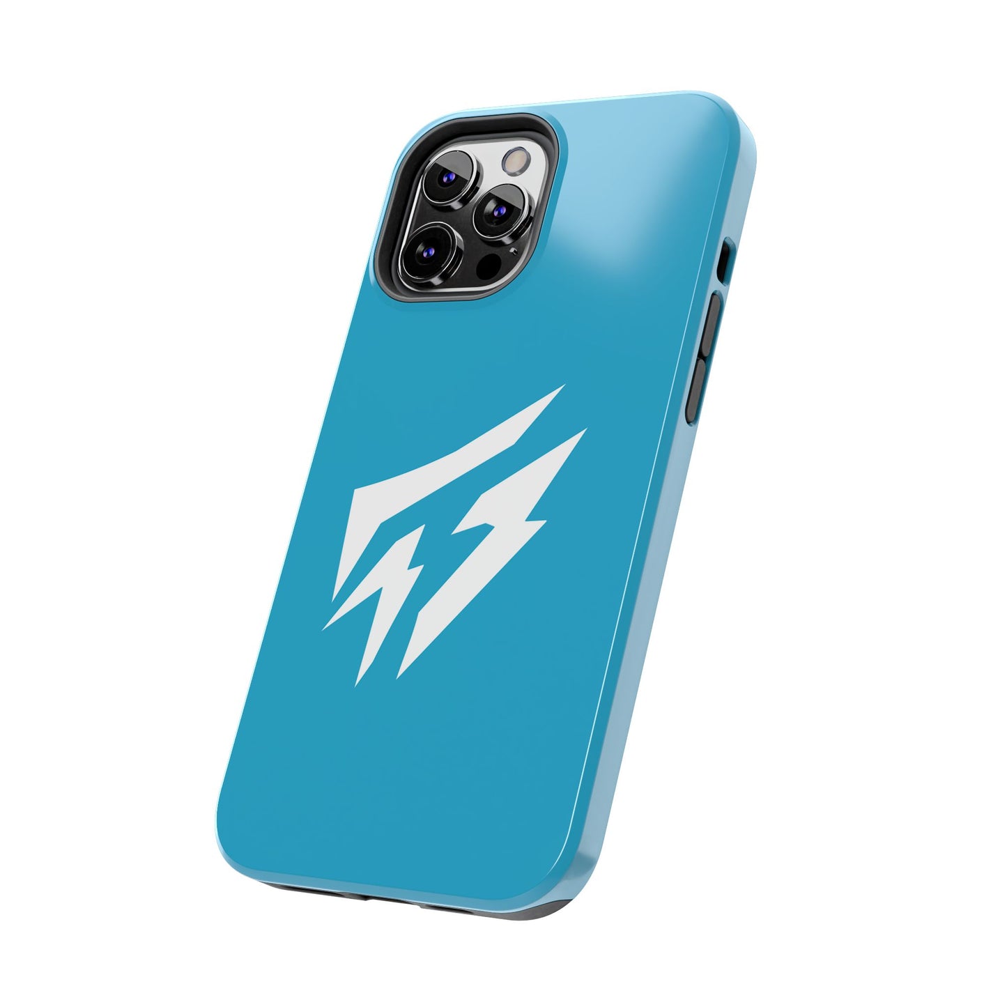 Flashlander Thunders Tough Phone Cases for all Iphone and Samsung Galaxy Blue Aqua Turquoise