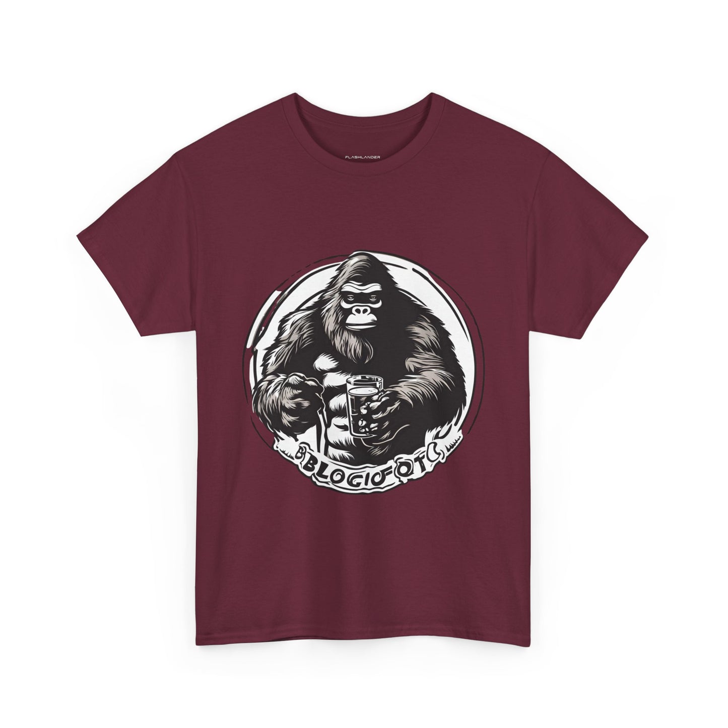 Bigfoot Cheers to Gains! - Sasquatch Flashlander Gym Shirt