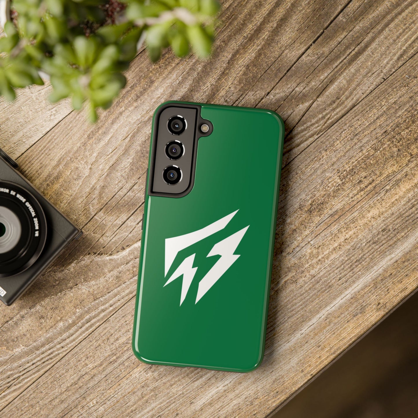 Flashlander Thunders Tough Phone Cases for all Iphone and Samsung Galaxy Dark Green