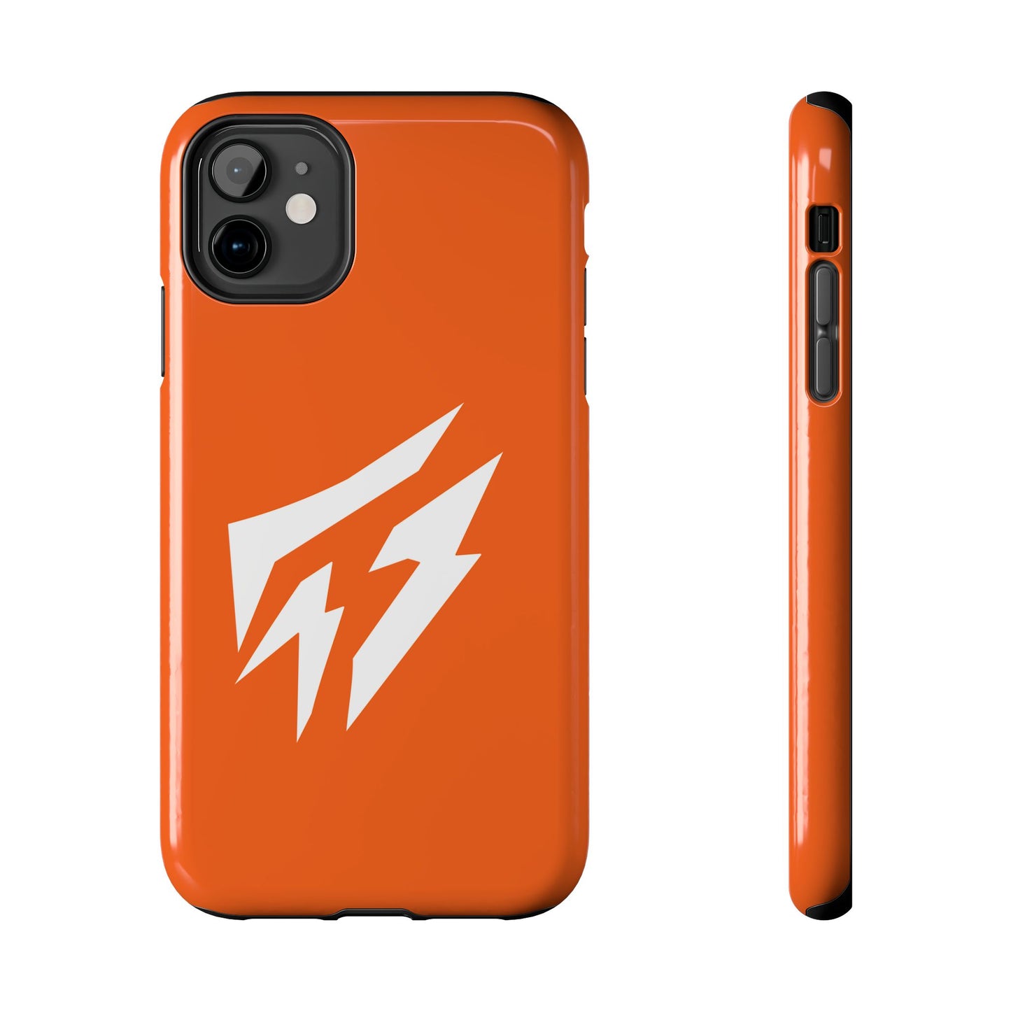 Flashlander Thunders Tough Phone Cases for all Iphone and Samsung Galaxy Orange