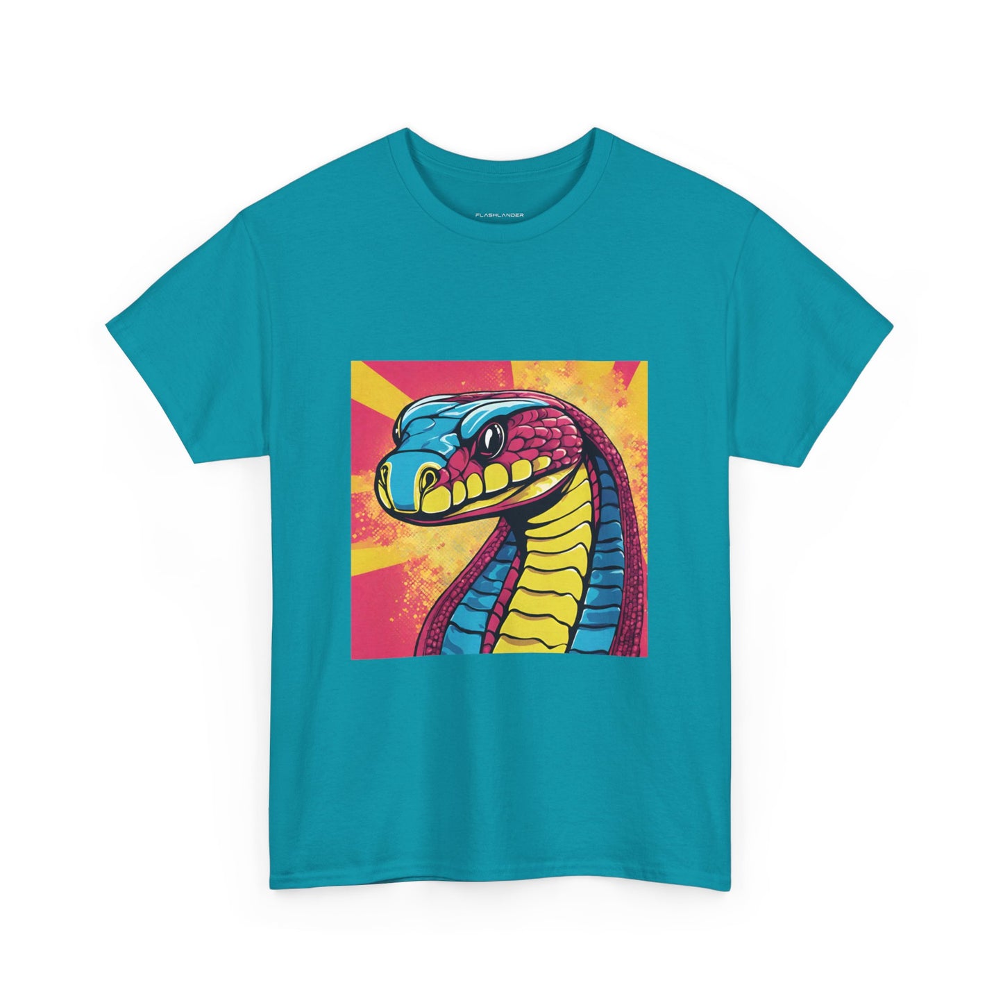 Cobra Snake Pop Art - Flashlander Gym Shirt