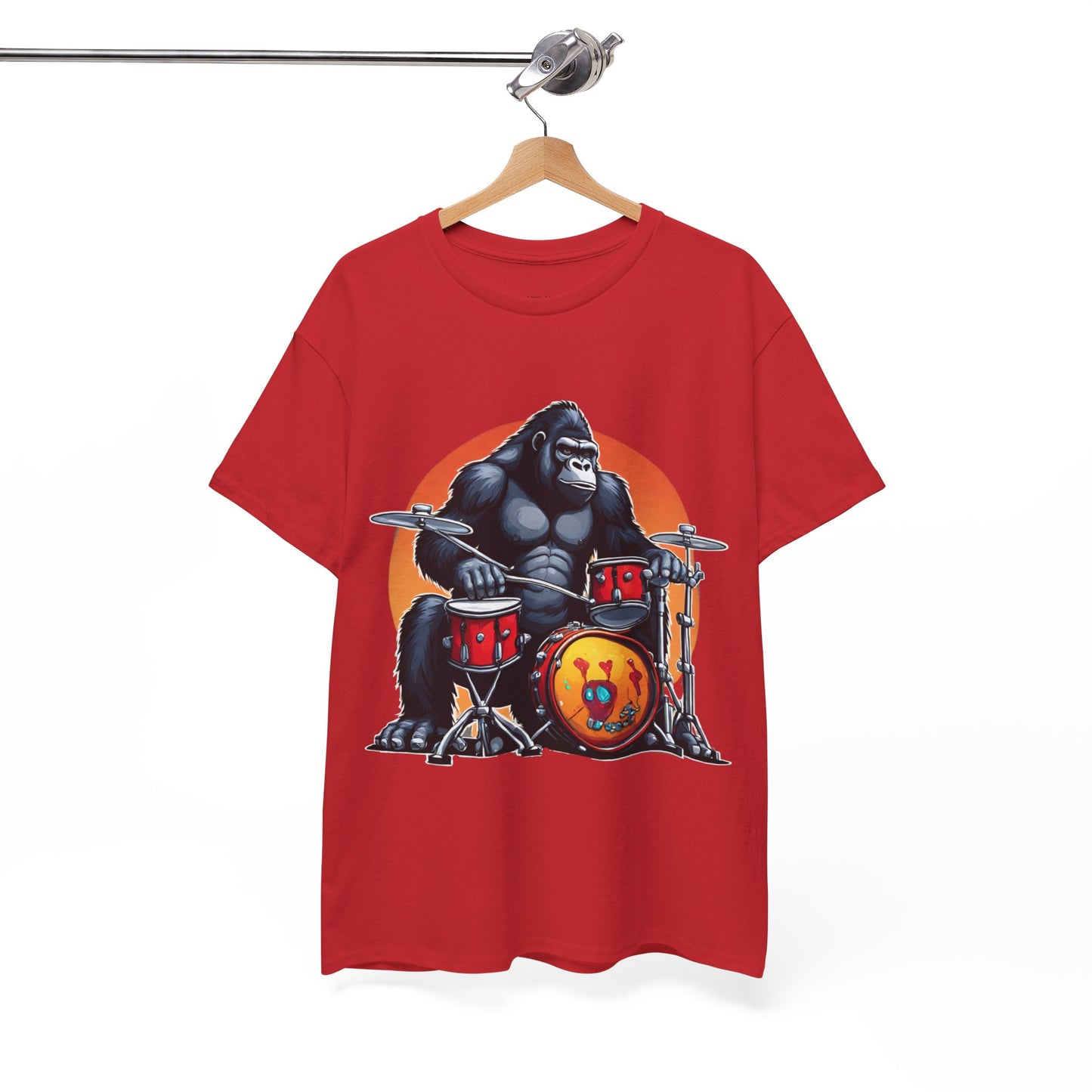 Muscle Gorilla Drummer Flashlander Gym Shirt