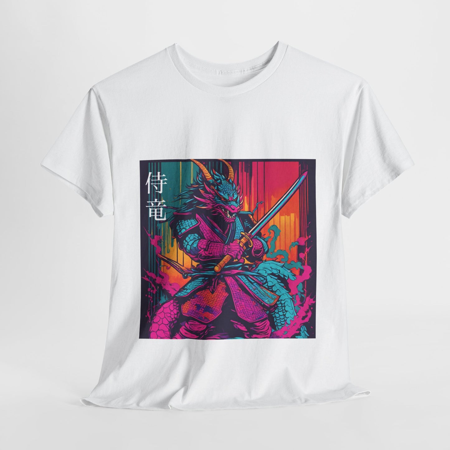 Dragon Samurai Pop Art - Flashlander Gym Shirt