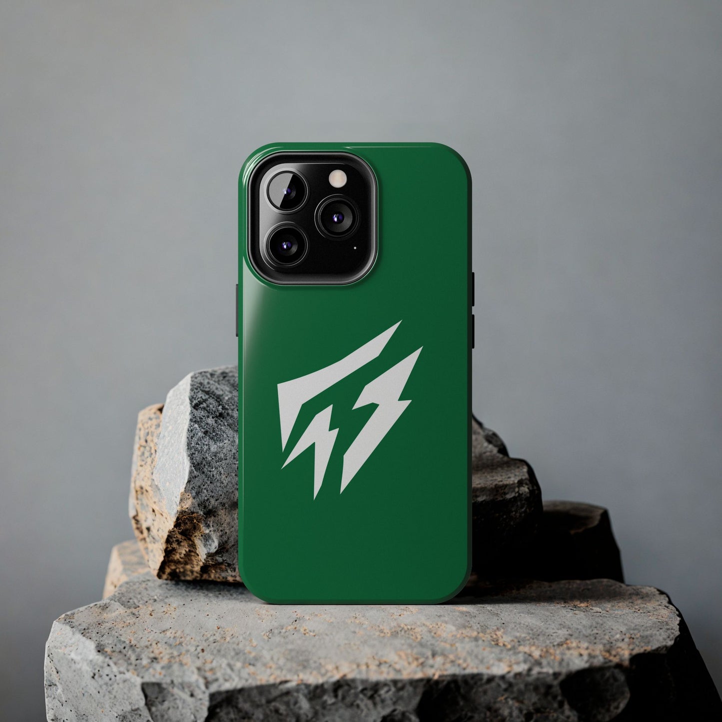 Flashlander Thunders Tough Phone Cases for all Iphone and Samsung Galaxy Dark Green