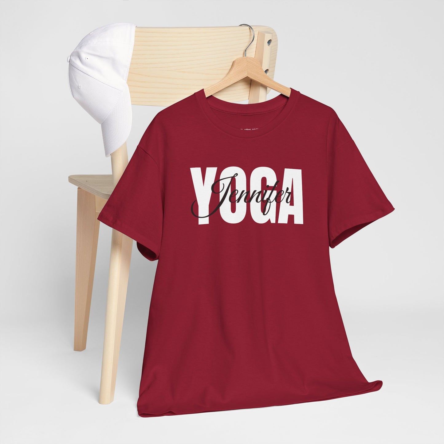 Personalized Yoga Shirt with Custom Name - Flashlander Gym Tee