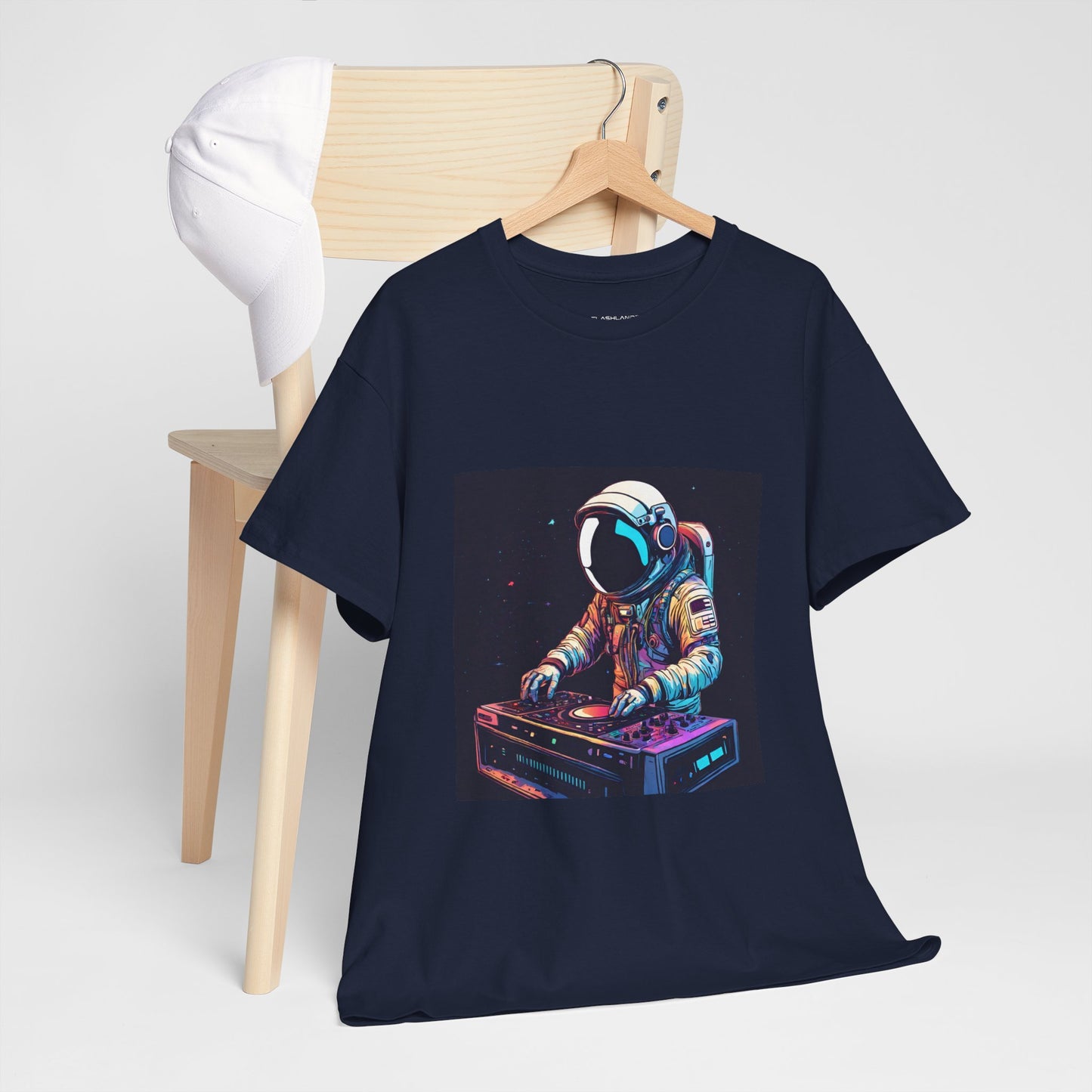 Astronaut Techno DJ Flashlander Gym Shirt