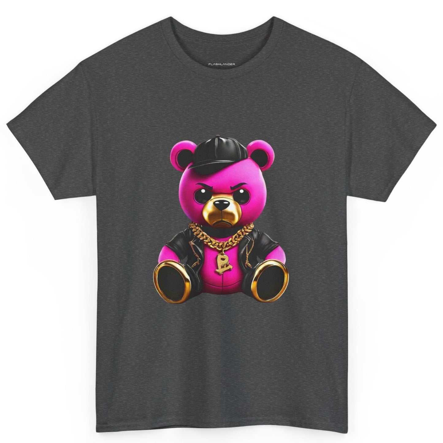 Teddy Bear Hip-Hop Fury Graphic Tee Flashlander