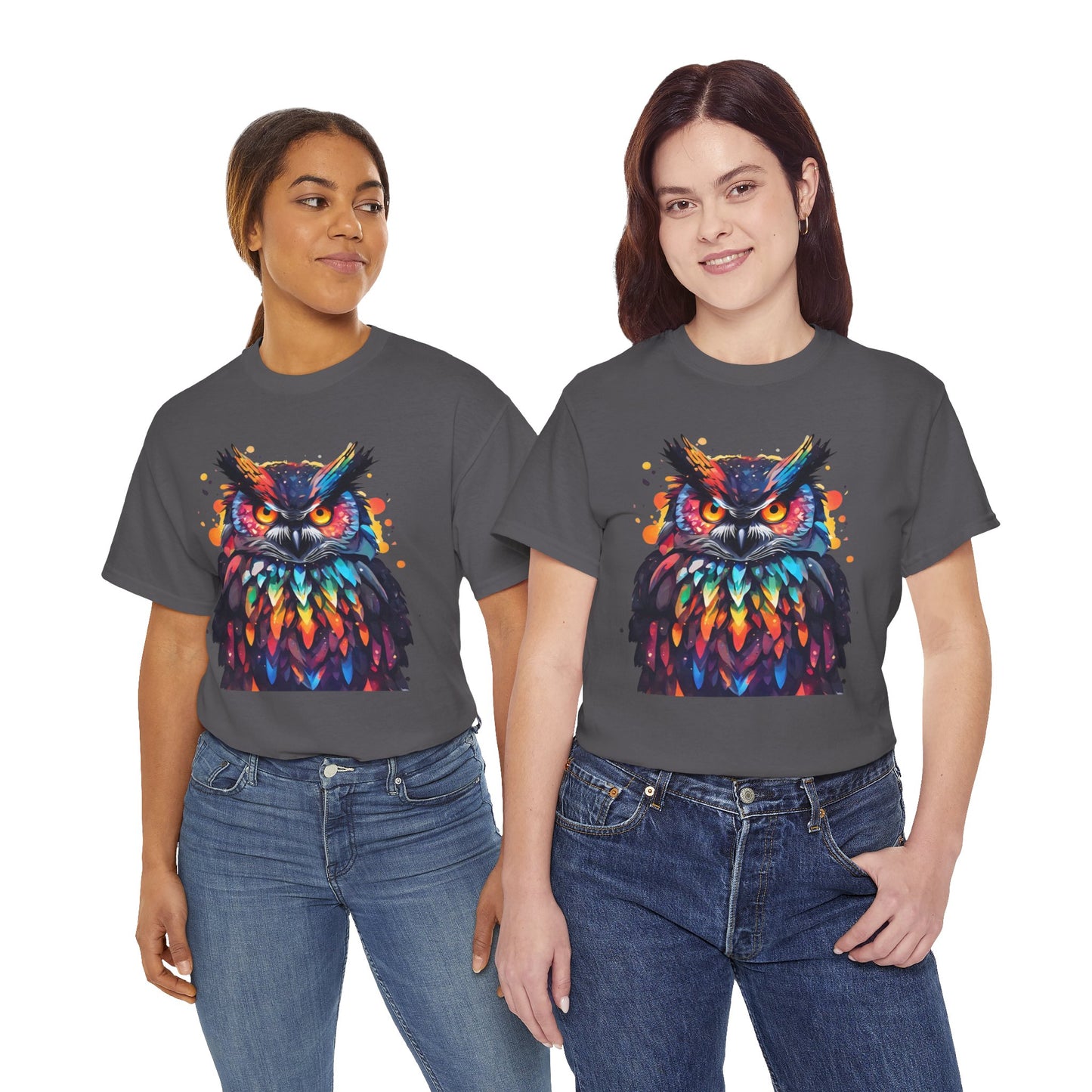 Owl Feathered Symphony Flashlander Gym Shirt