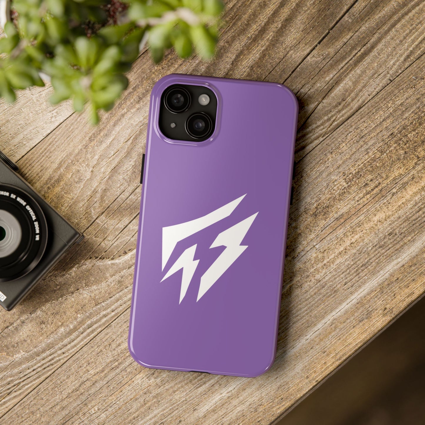 Flashlander Thunders Tough Phone Cases for all Iphone and Samsung Galaxy Light Purple