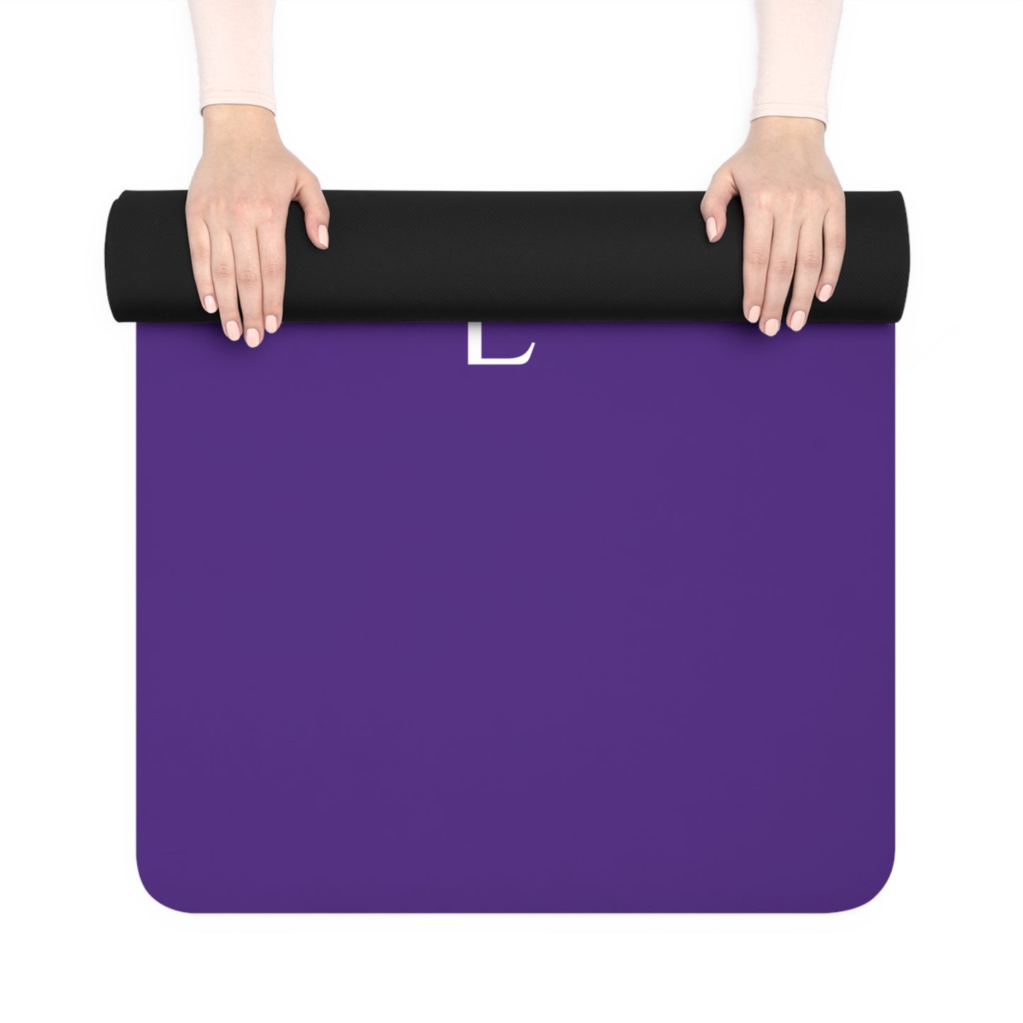 Flashlander Namaste Rubber Yoga Mat Purple