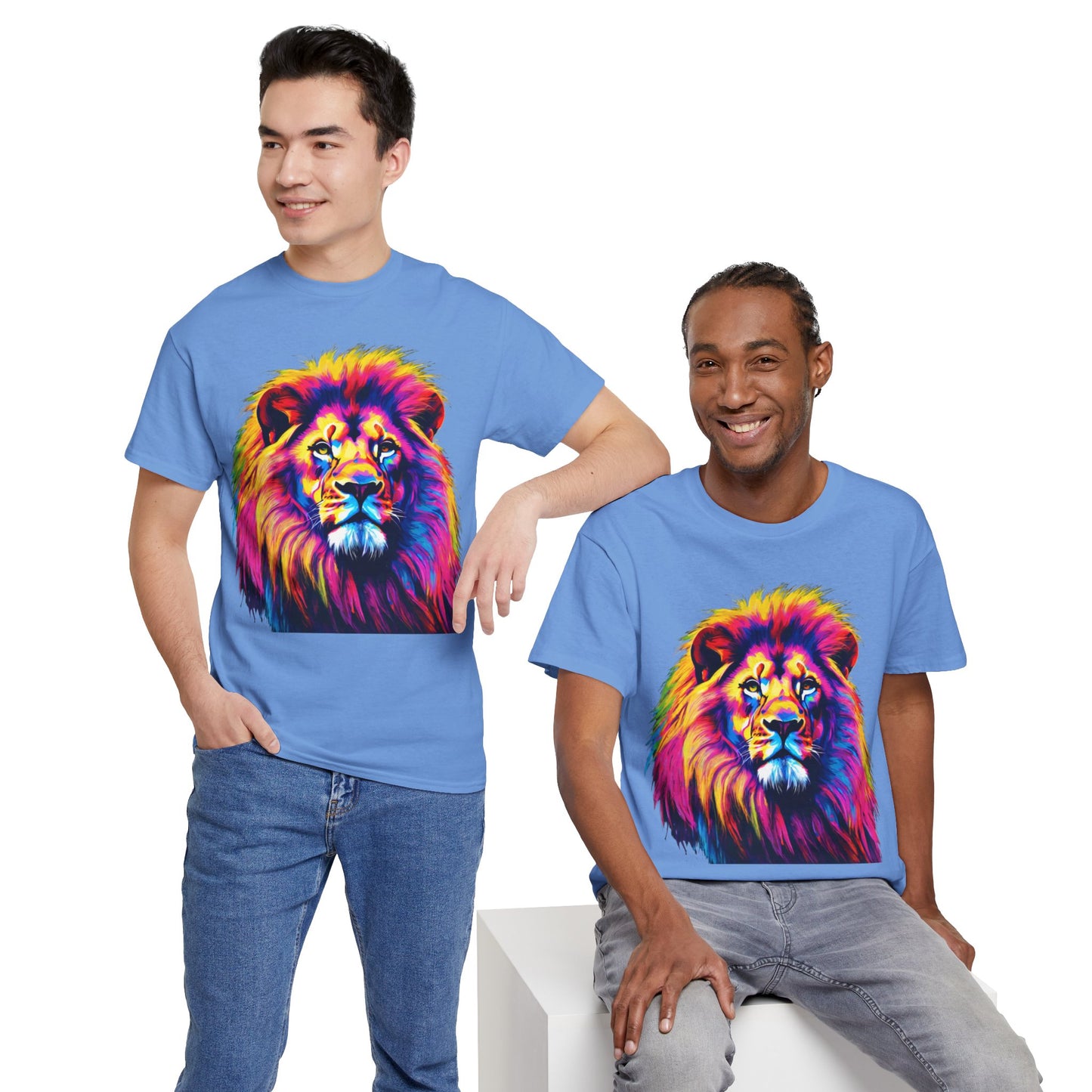 Lion Art Pop T-Shirt Flashlander