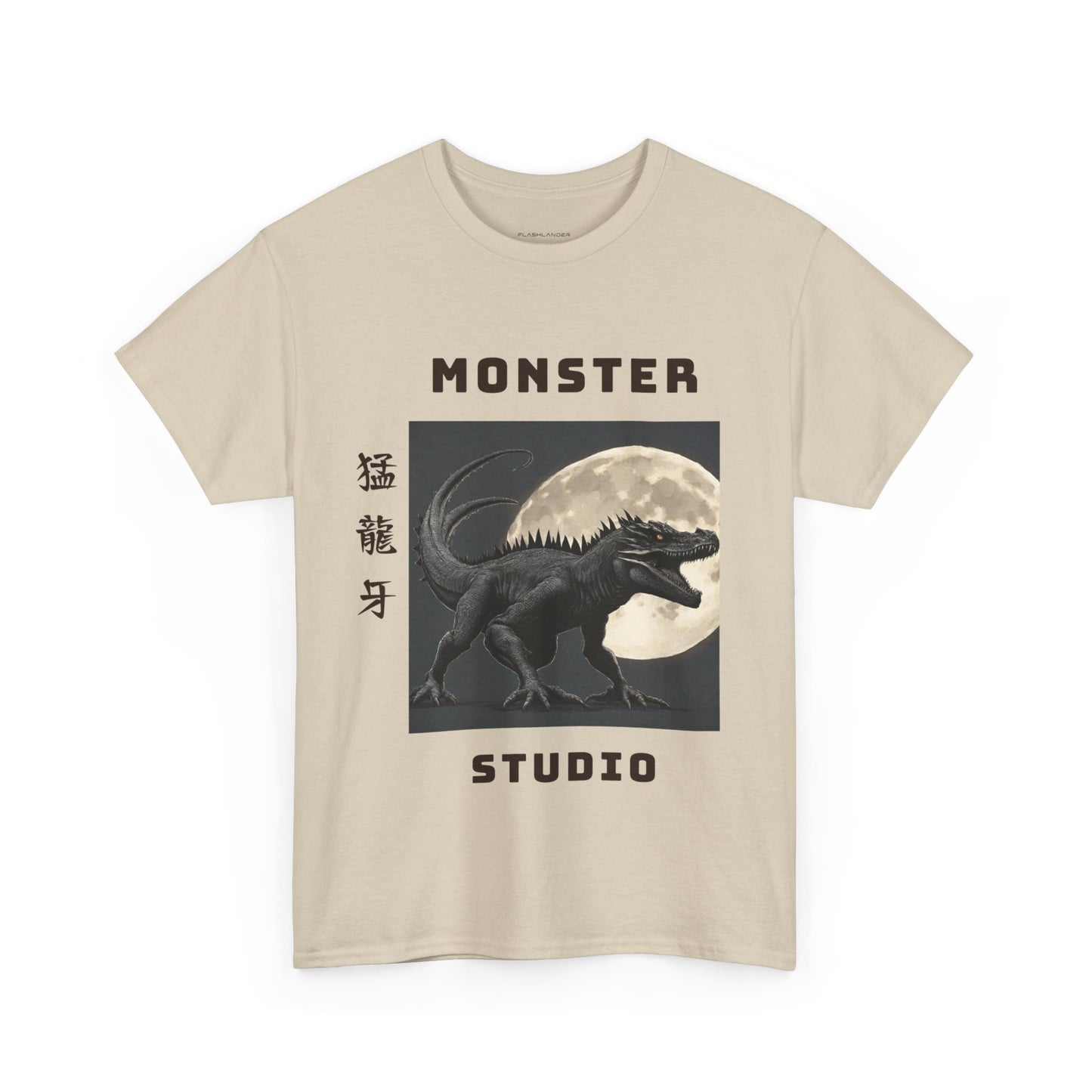 Vintage Monster Studio Japanese Custom Name - Flashlander Gym Shirt