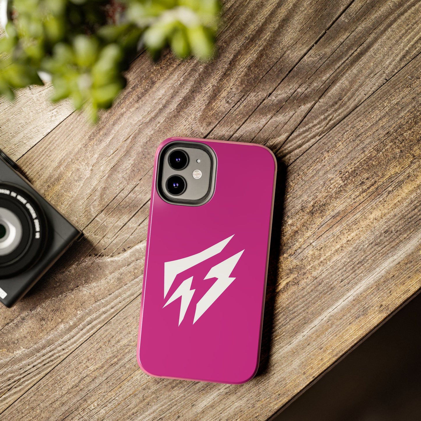 Flashlander Thunders Tough Phone Cases for all Iphone and Samsung Galaxy Dark Pink