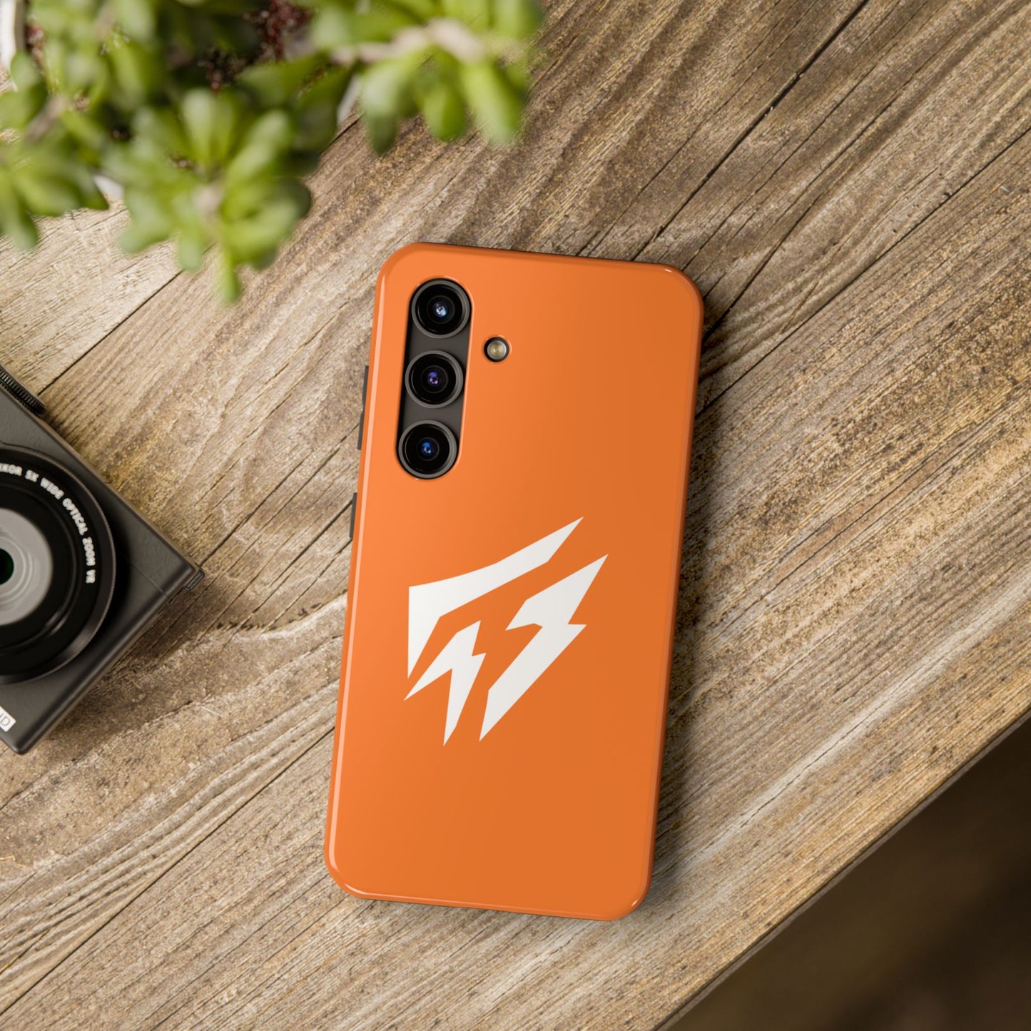 Flashlander Thunders Tough Phone Cases for all Iphone and Samsung Galaxy Crusta Orange