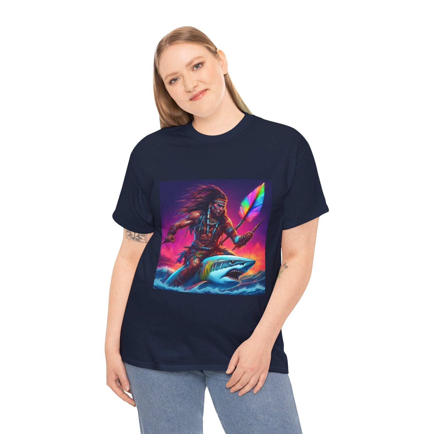 T-shirt de sport Flashlander Oceanic Warrior