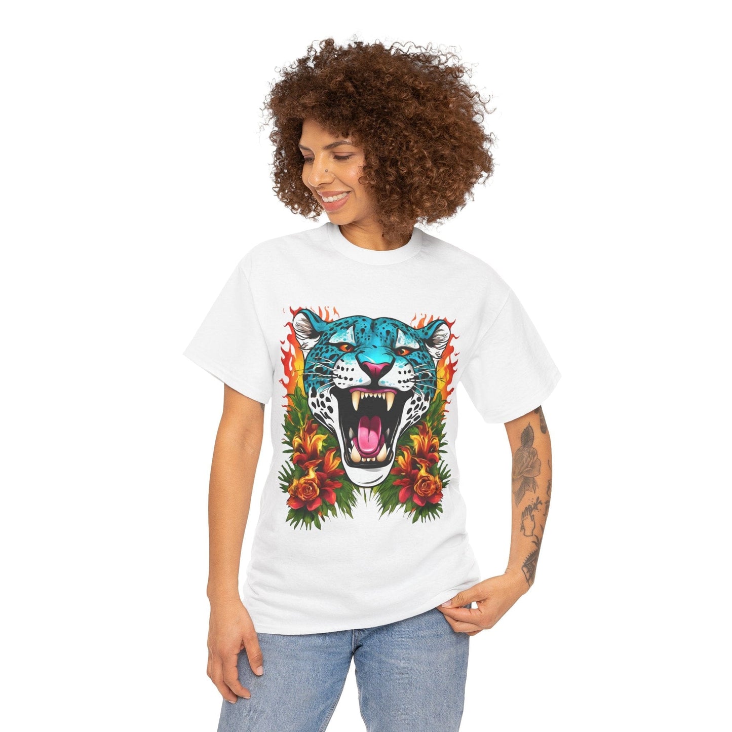 Vintage Jaguar Tattoo - Flashlander Gym Shirt