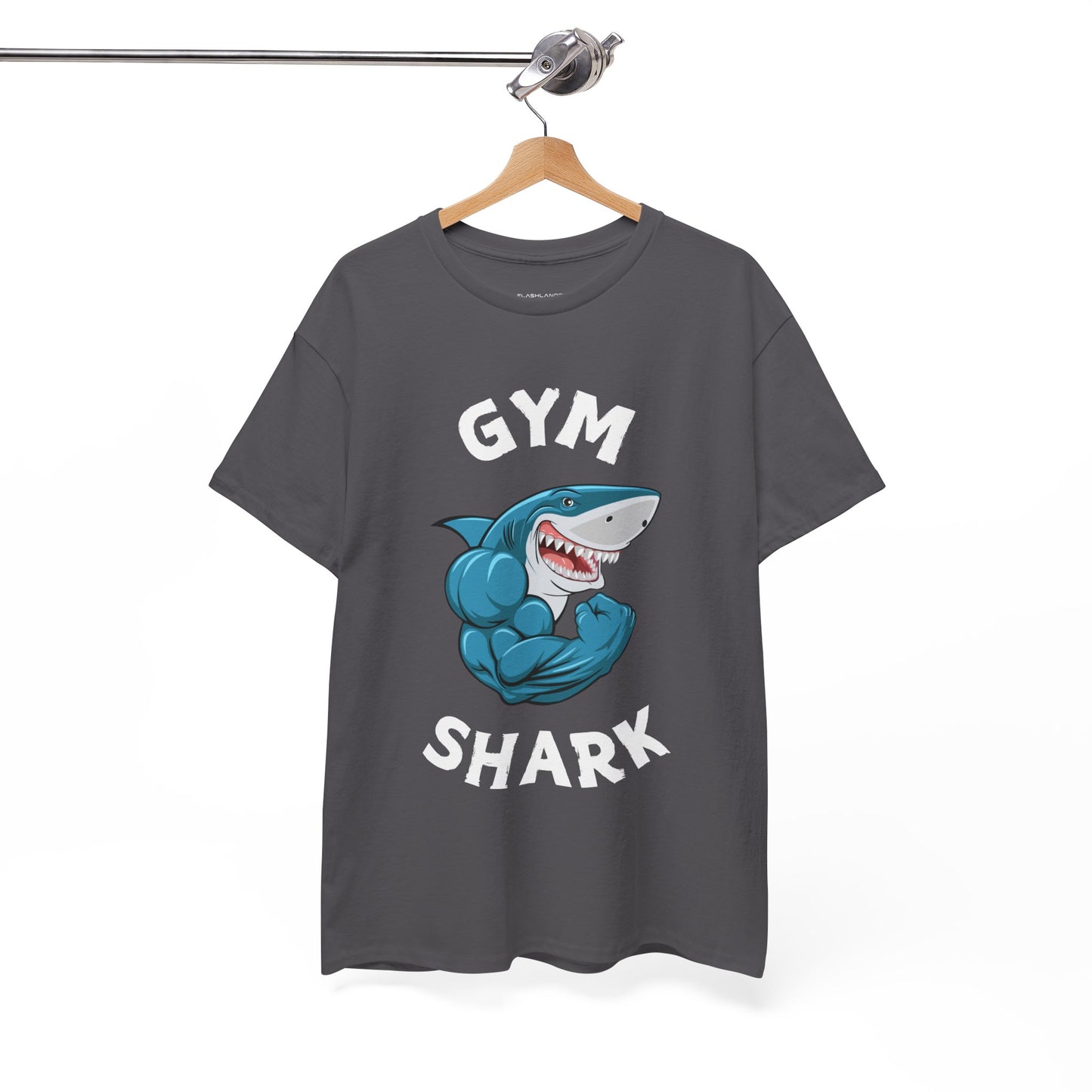 Muscle Gym Shark Bodybuilder Shirt - Flashlander