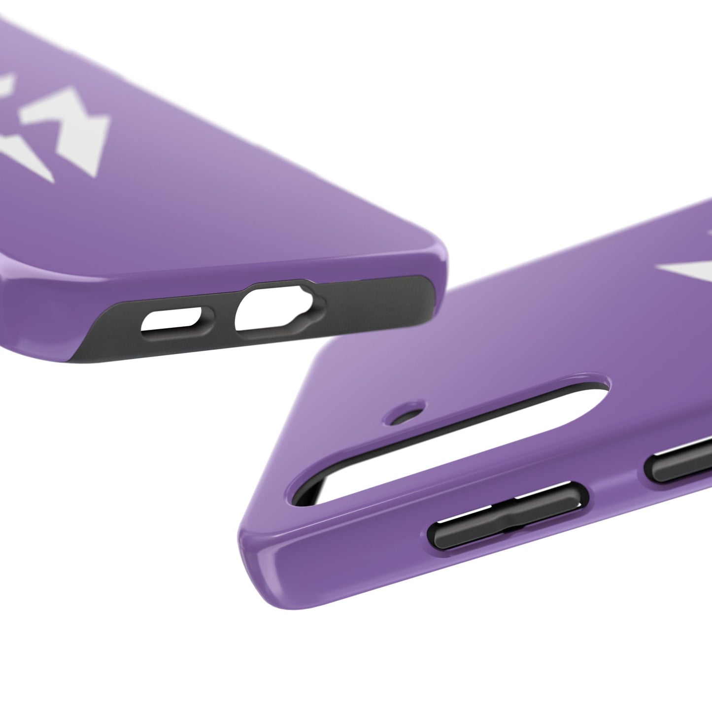 Flashlander Thunders Tough Phone Cases for all Iphone and Samsung Galaxy Light Purple