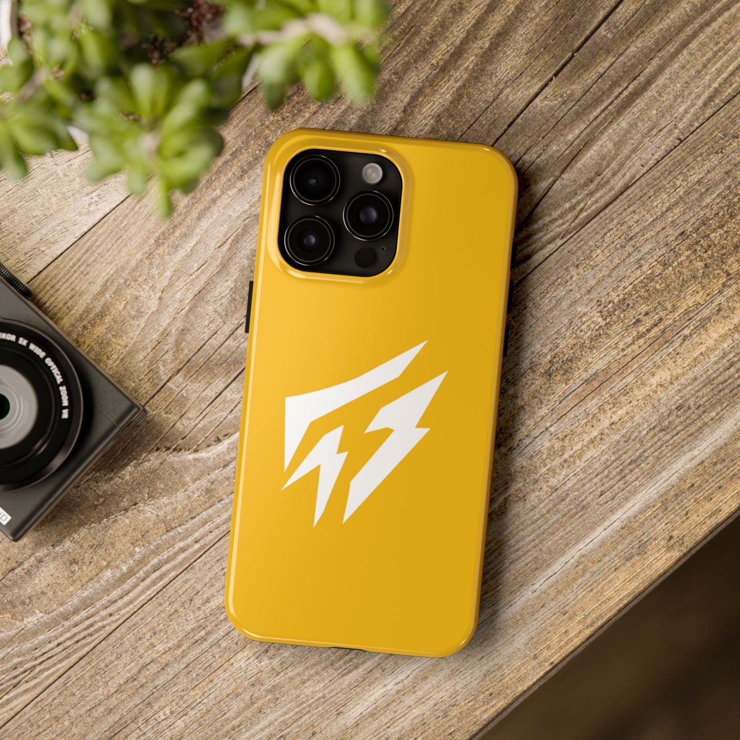 Flashlander Thunders Tough Phone Cases for all Iphone and Samsung Galaxy Yellow