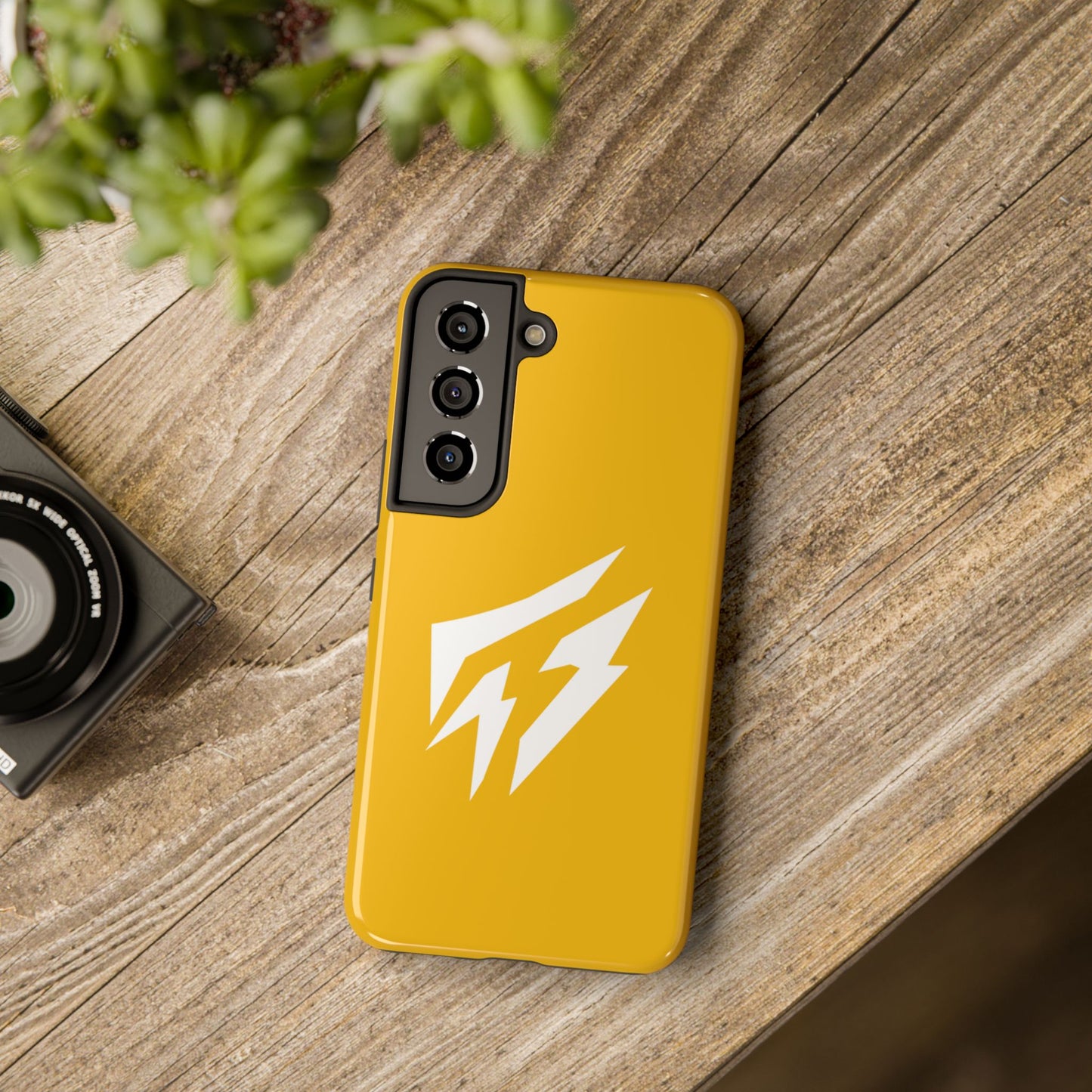 Flashlander Thunders Tough Phone Cases for all Iphone and Samsung Galaxy Yellow