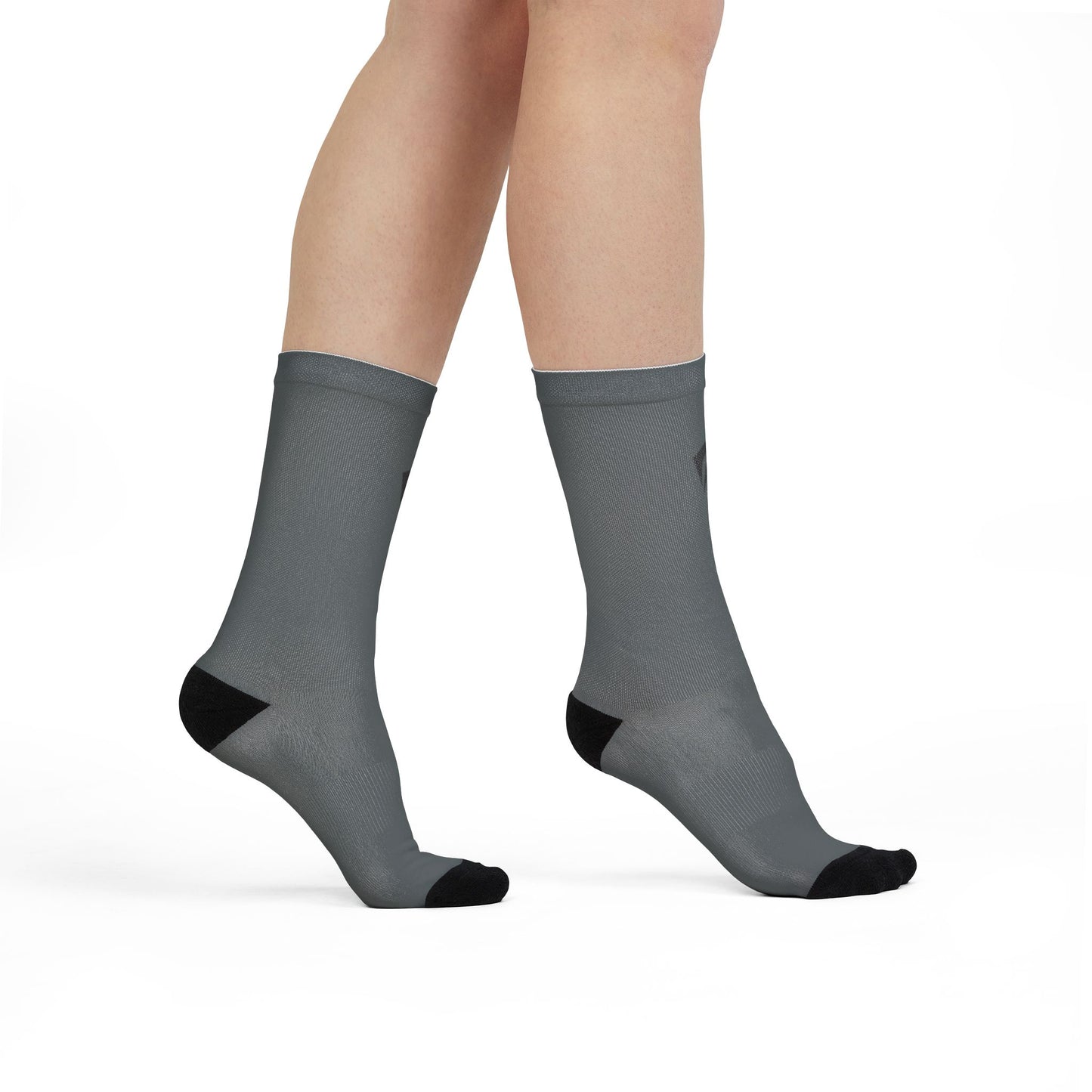 Flashlander Thunder Crew Sports Socks Dark Grey