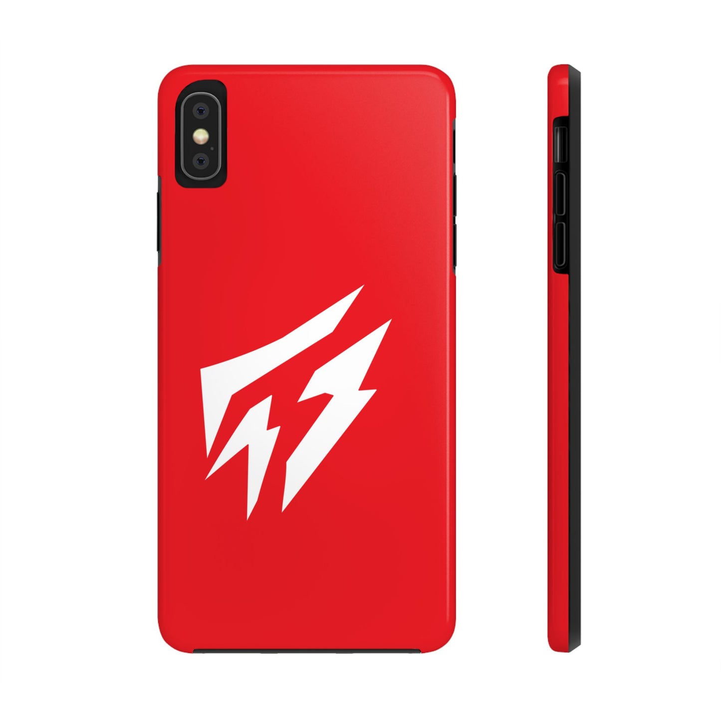 Flashlander Thunders Tough Phone Cases for all Iphone and Samsung Galaxy Red