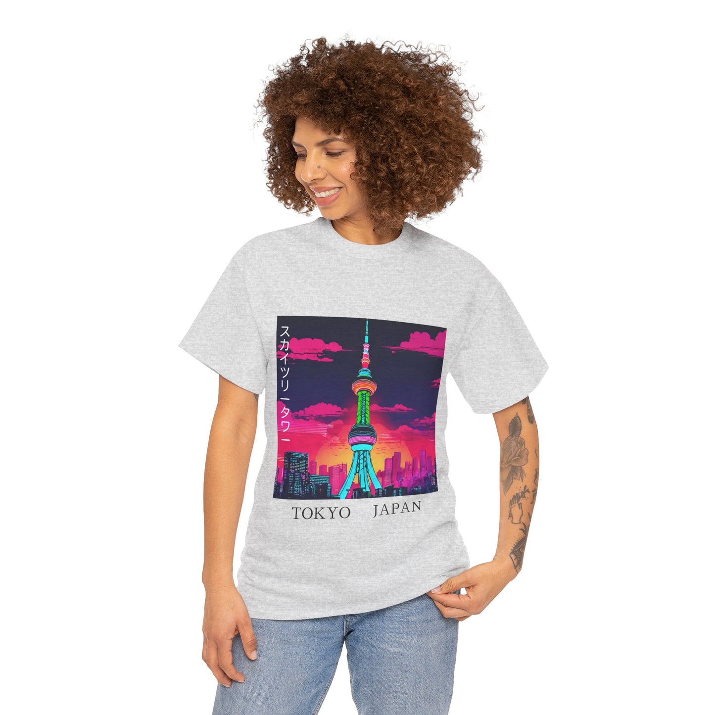 Tour Tokyo Skytree - T-shirt de sport Flashlander