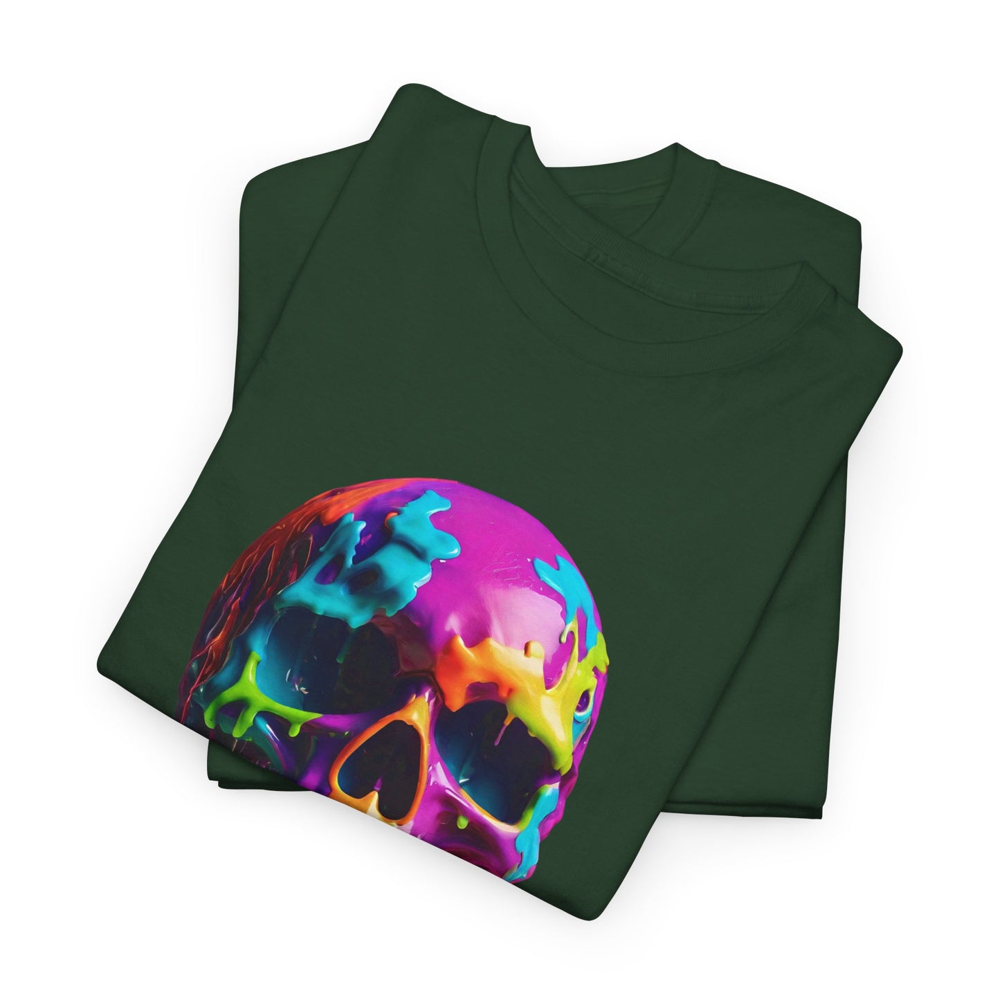 Neon Meltdown Skull Flashlander Gym Shirt