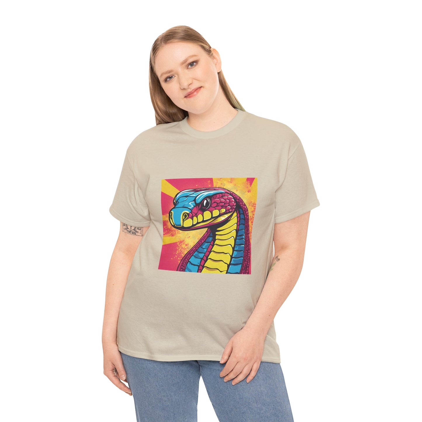 Cobra Snake Pop Art - Flashlander Gym Shirt