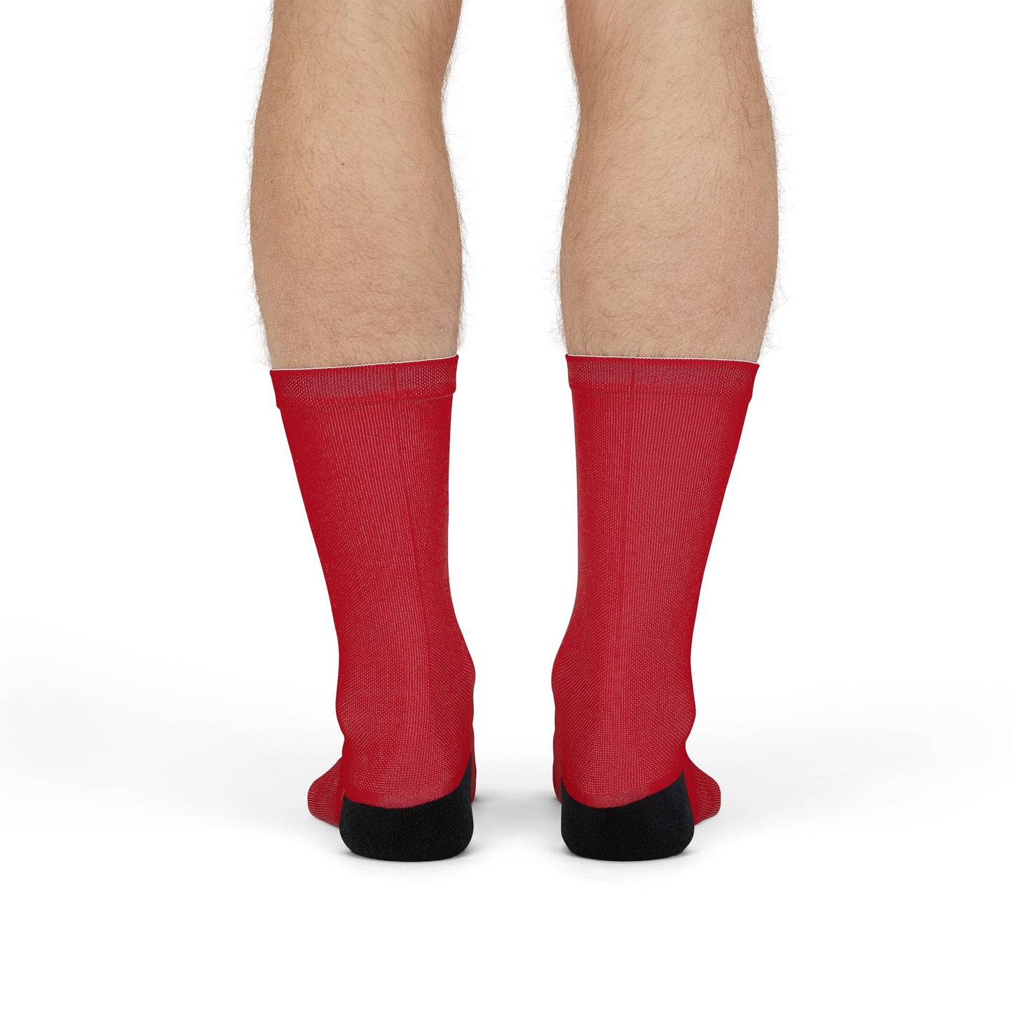 Flashlander Thunder Crew Sports Socks Dark Red