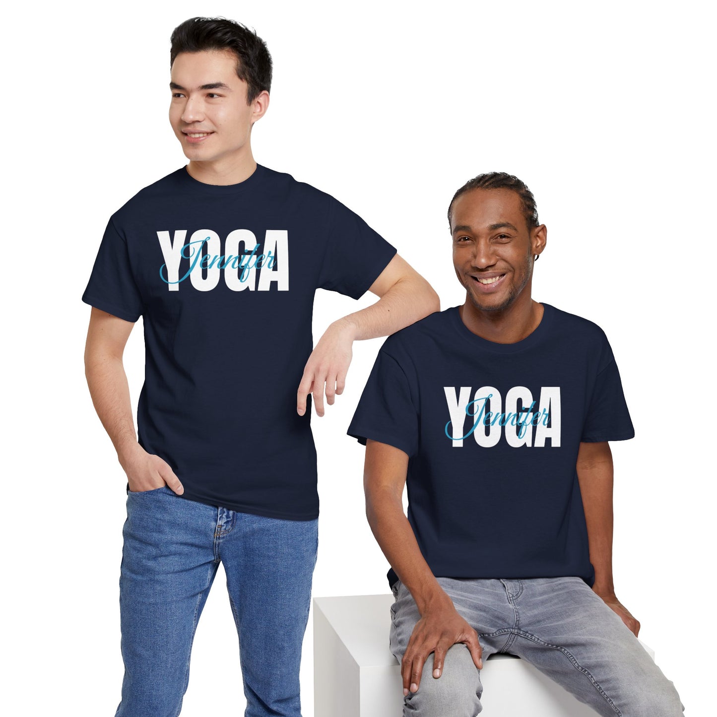 Personalized Yoga Shirt with Custom Name - Flashlander Gym Tee