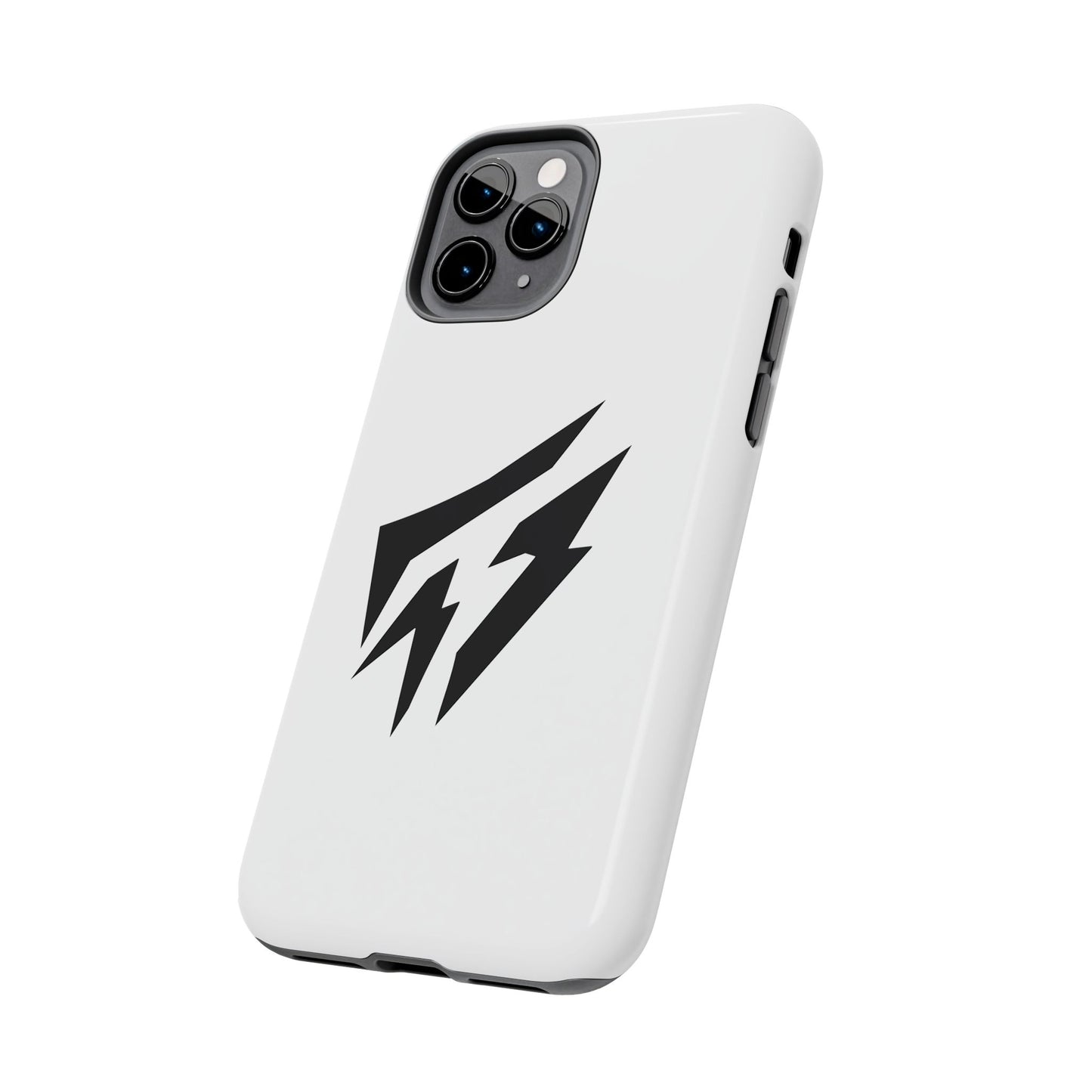 Flashlander Thunders Tough Phone Cases for all Iphone and Samsung Galaxy White