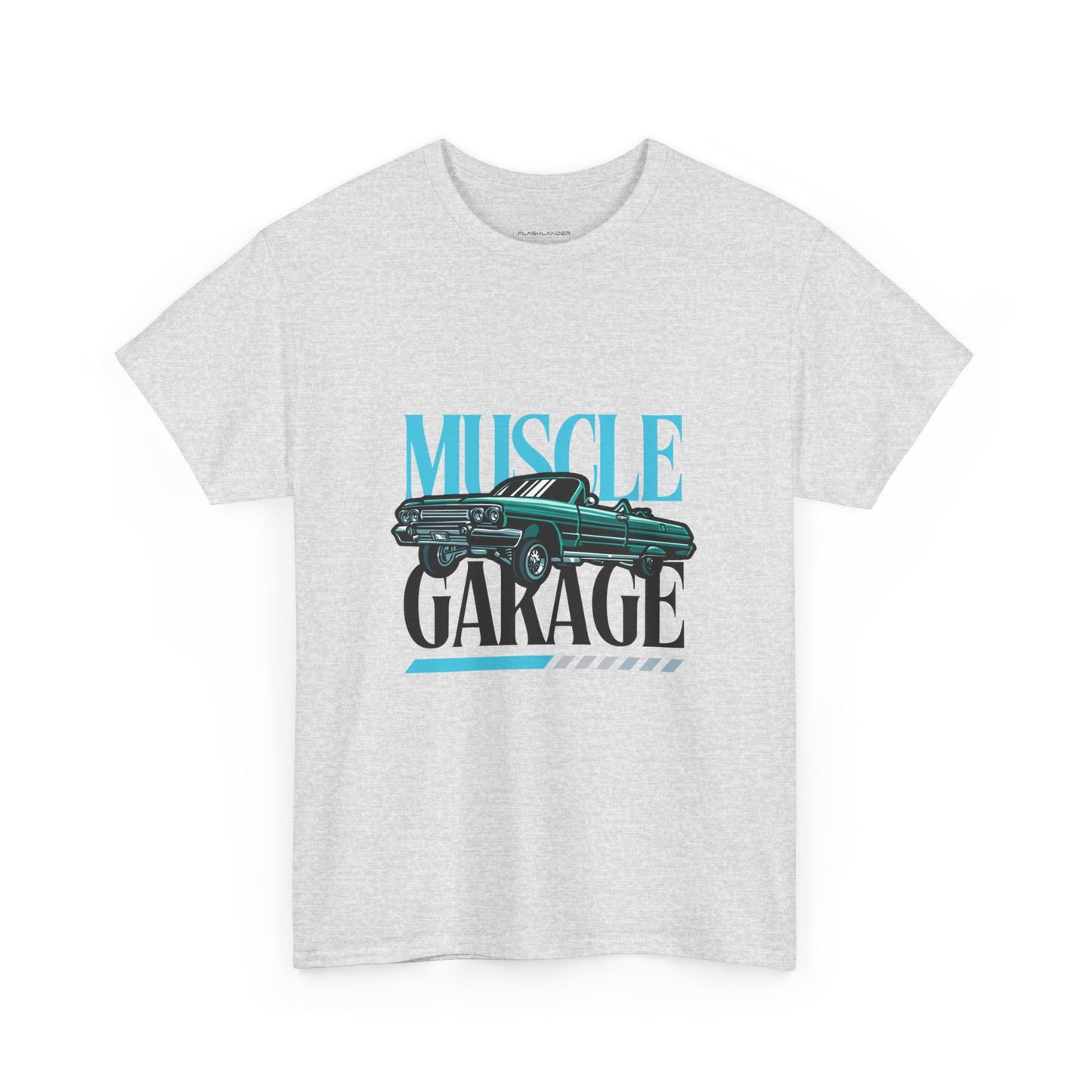 Garage de voitures vintage Muscle - T-shirt de sport Flashlander