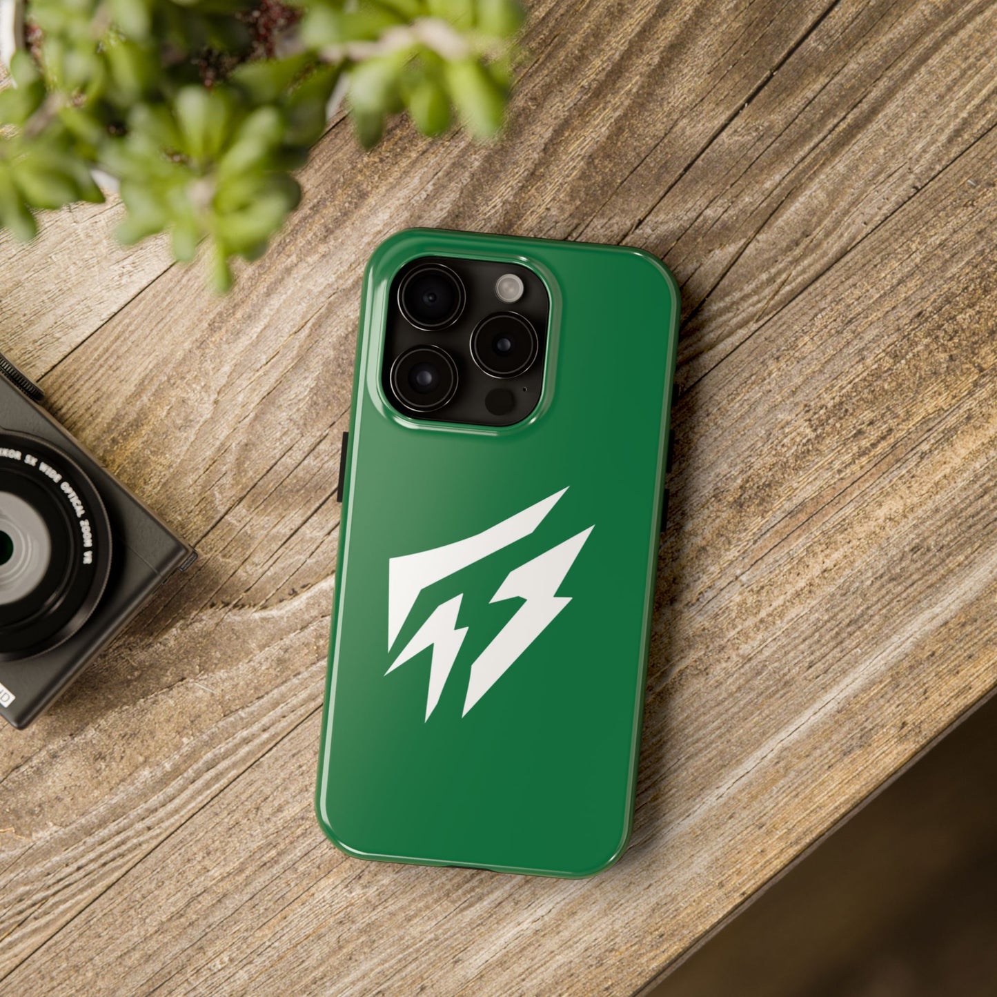 Flashlander Thunders Tough Phone Cases for all Iphone and Samsung Galaxy Dark Green