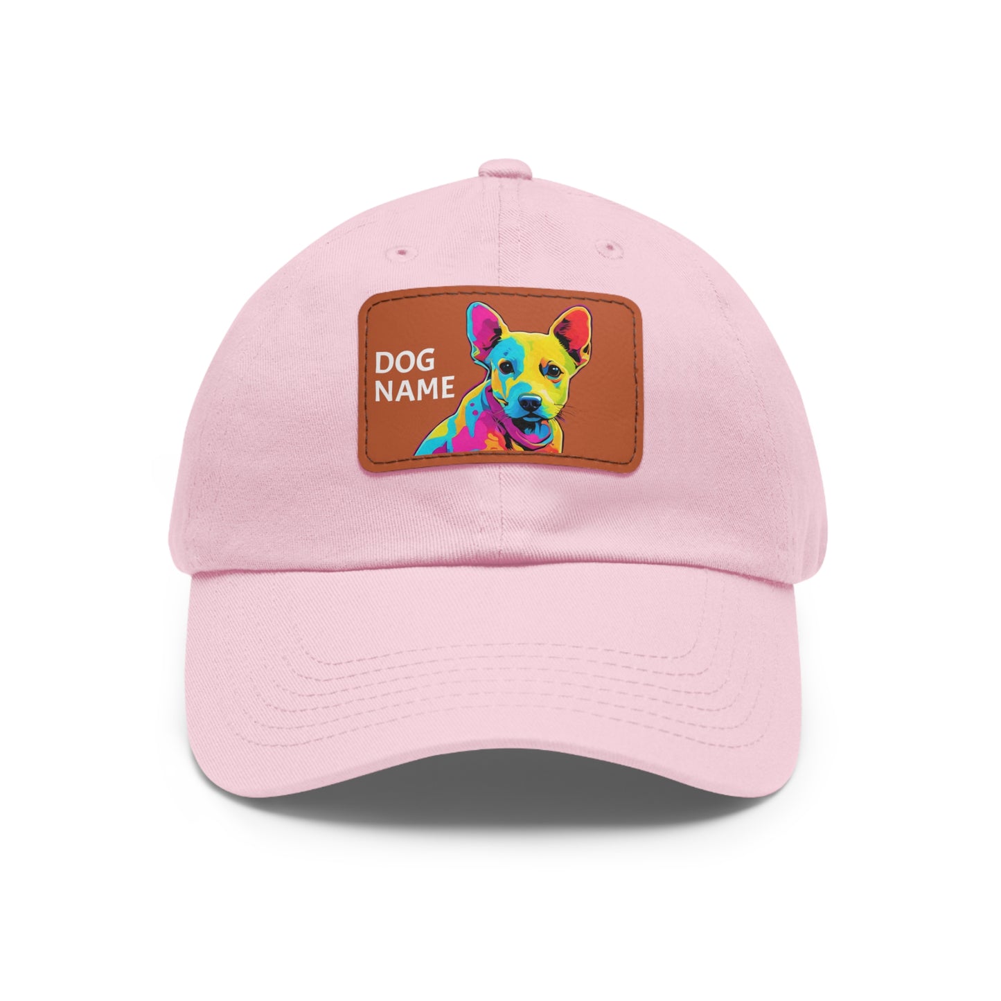 Pigbull Dog Hat Sportswear Cap Pigbull Pop Art Hat Dad Hat with Patch (Rectangle) Baseball Cap Pigbull Cap Pigbull Hat Pigbull Dog Hat Pigbull Dog Cap